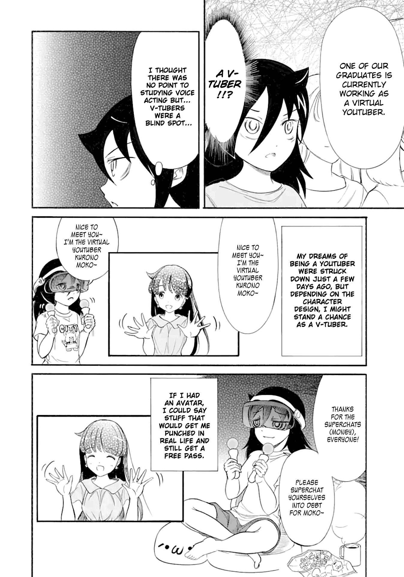 It's Not My Fault That I'm Not Popular! Chapter 179 page 4 - Chapter 179: Since I'm Not Popular, I'll Try Recording