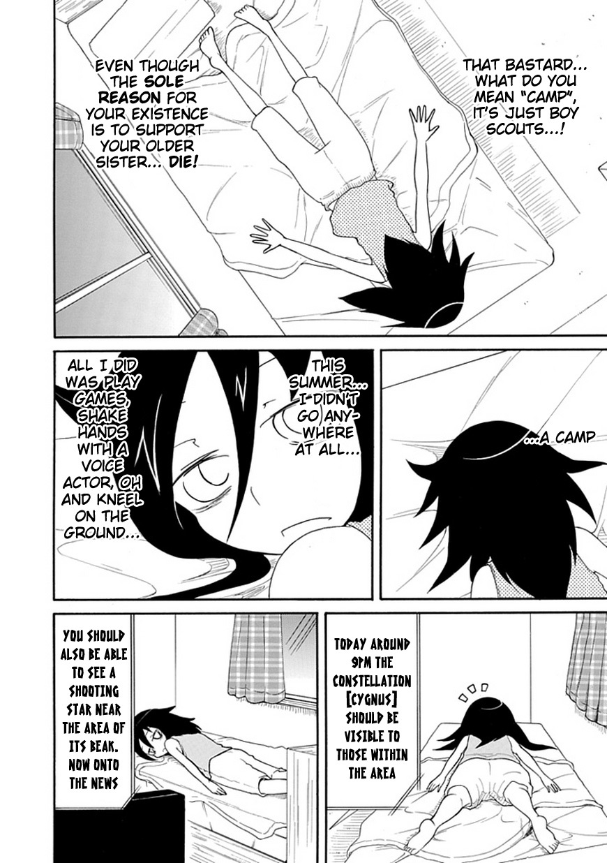 It's Not My Fault That I'm Not Popular! Chapter 18 page 2 - Chapter 18: Mourning 18: Because I'm Not Popular, Summer will End