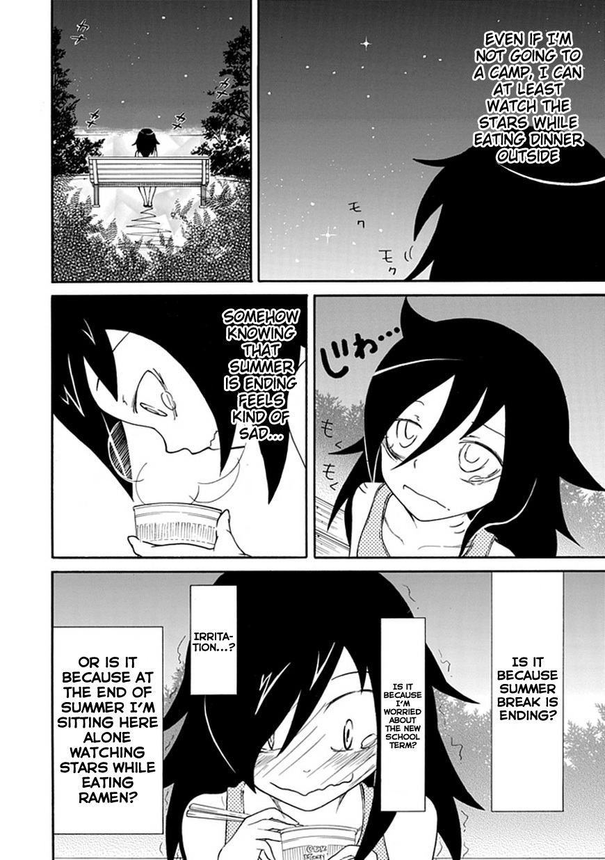It's Not My Fault That I'm Not Popular! Chapter 18 page 4 - Chapter 18: Mourning 18: Because I'm Not Popular, Summer will End