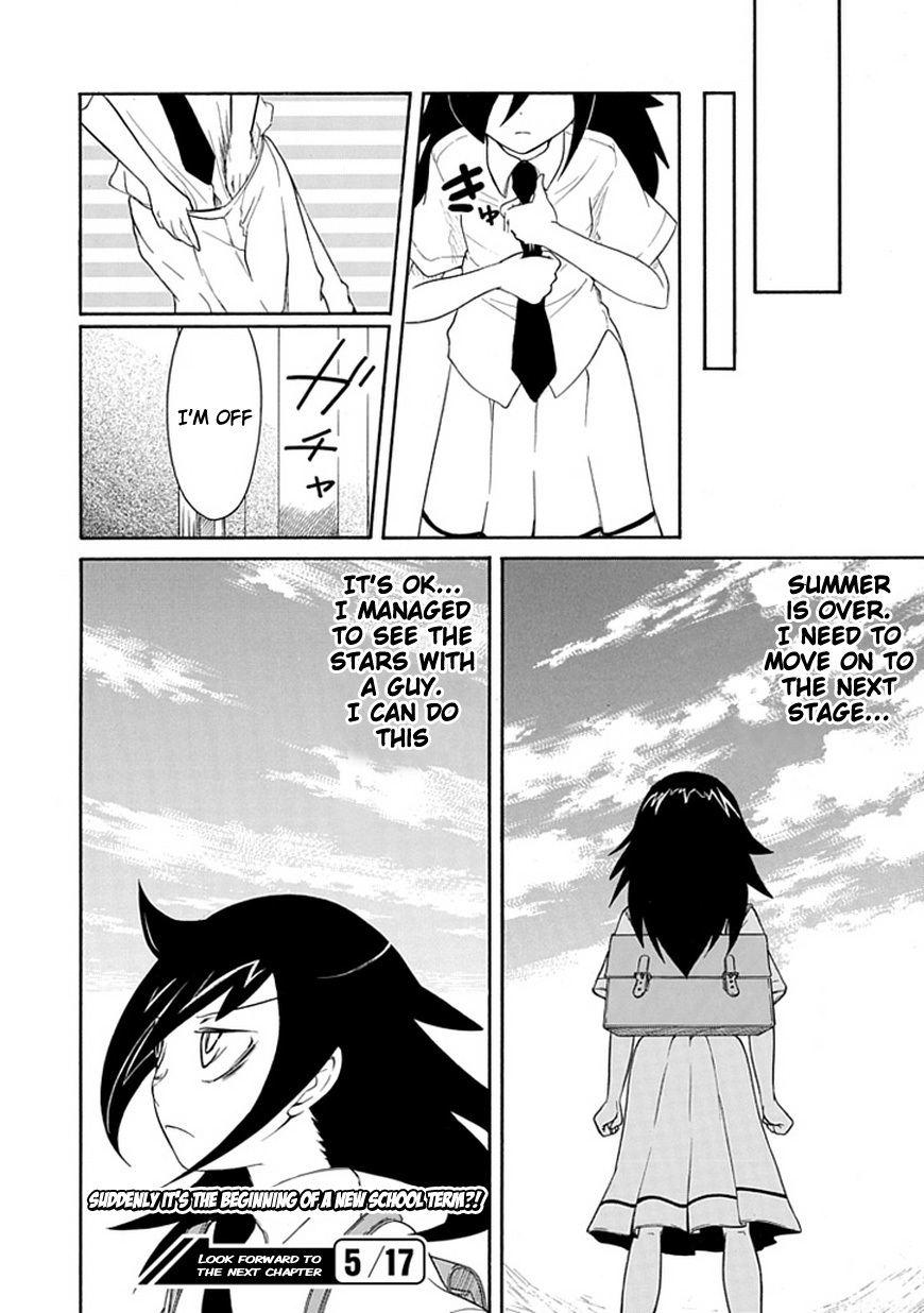 It's Not My Fault That I'm Not Popular! Chapter 18 page 8 - Chapter 18: Mourning 18: Because I'm Not Popular, Summer will End