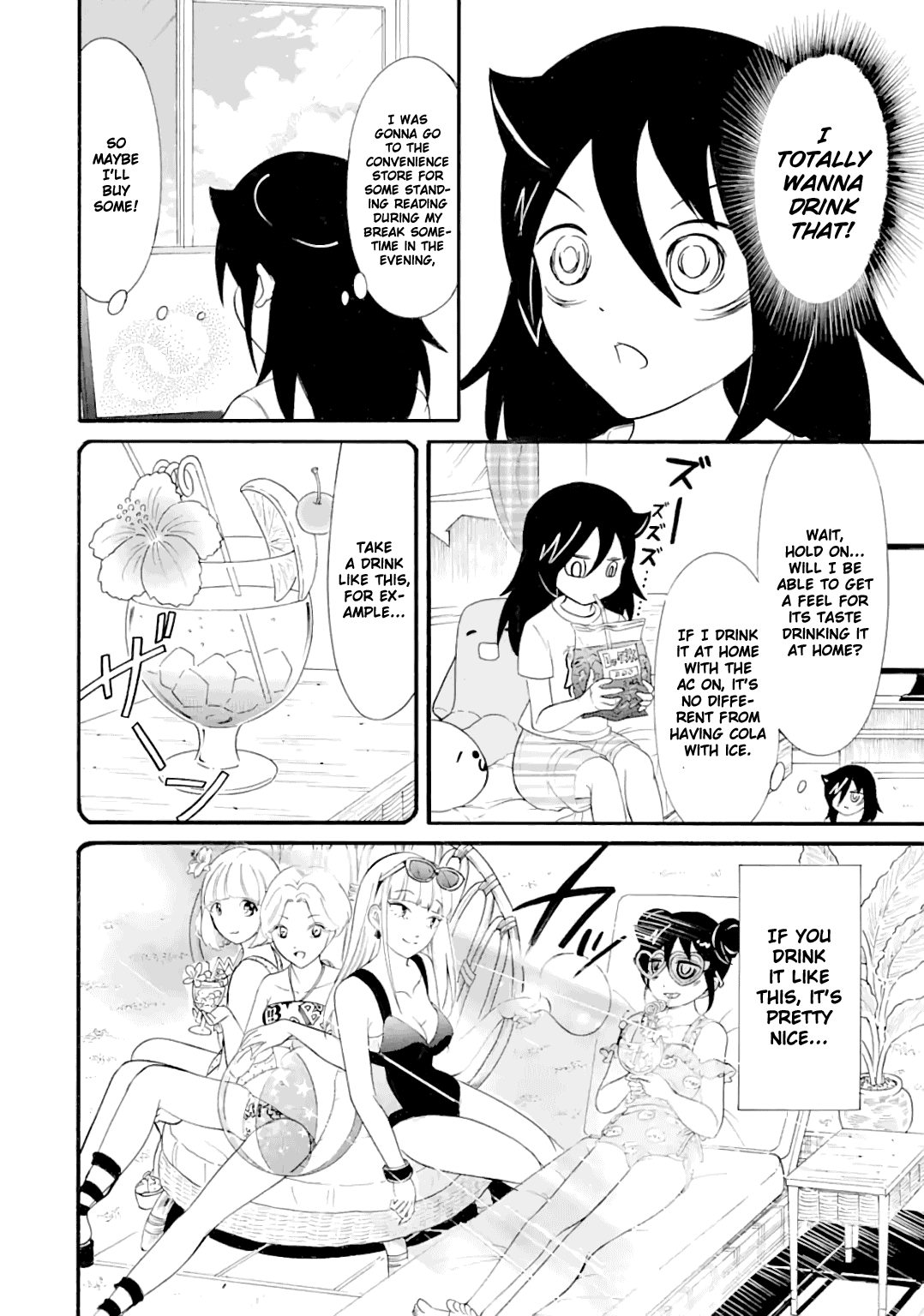 It's Not My Fault That I'm Not Popular! Chapter 180 page 2 - Chapter 180: Since I'm Not Popular, I'll Drink