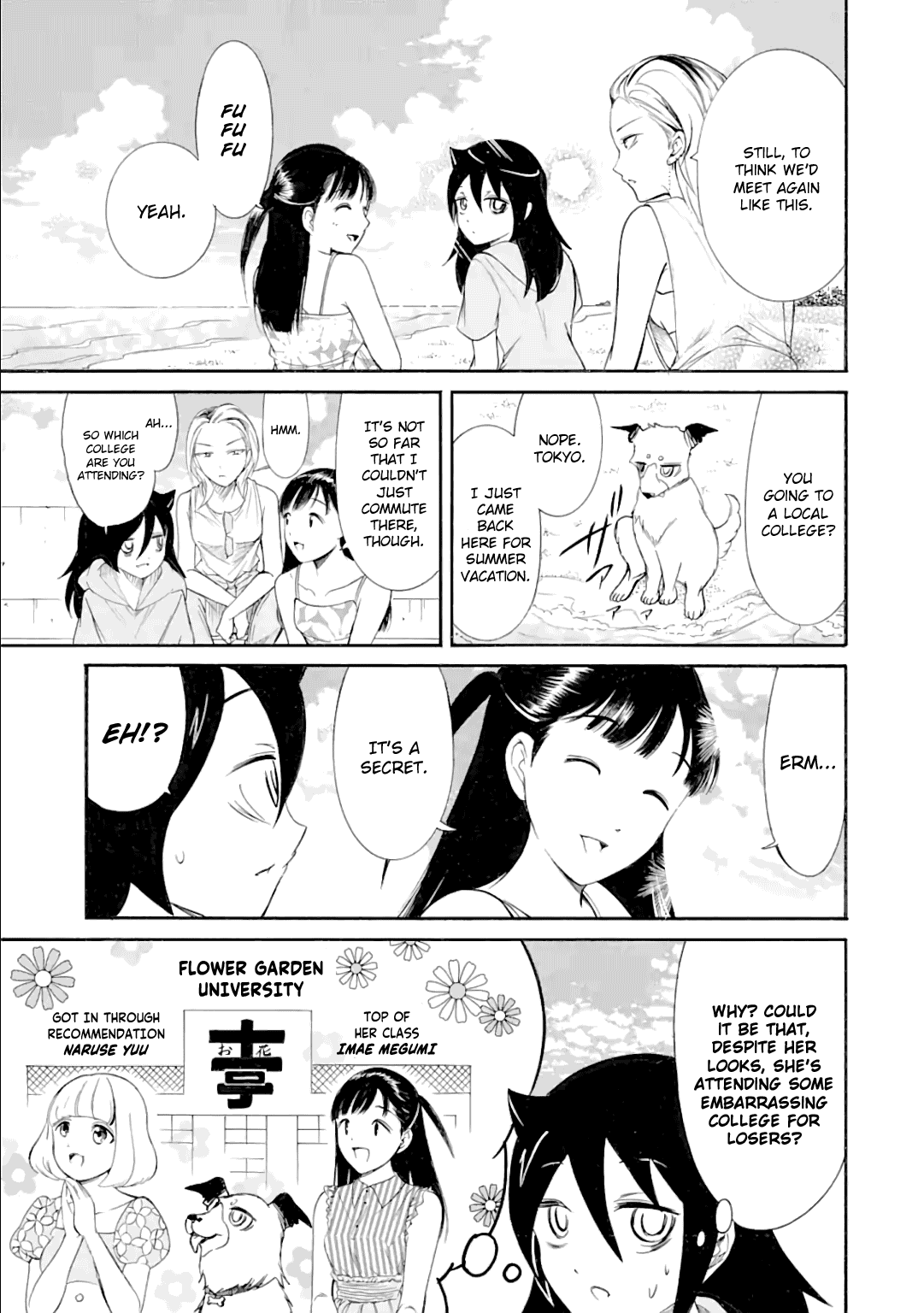 It's Not My Fault That I'm Not Popular! Chapter 182 page 3 - Chapter 182: Since I'm Not Popular, The Summer Will End With the Beach
