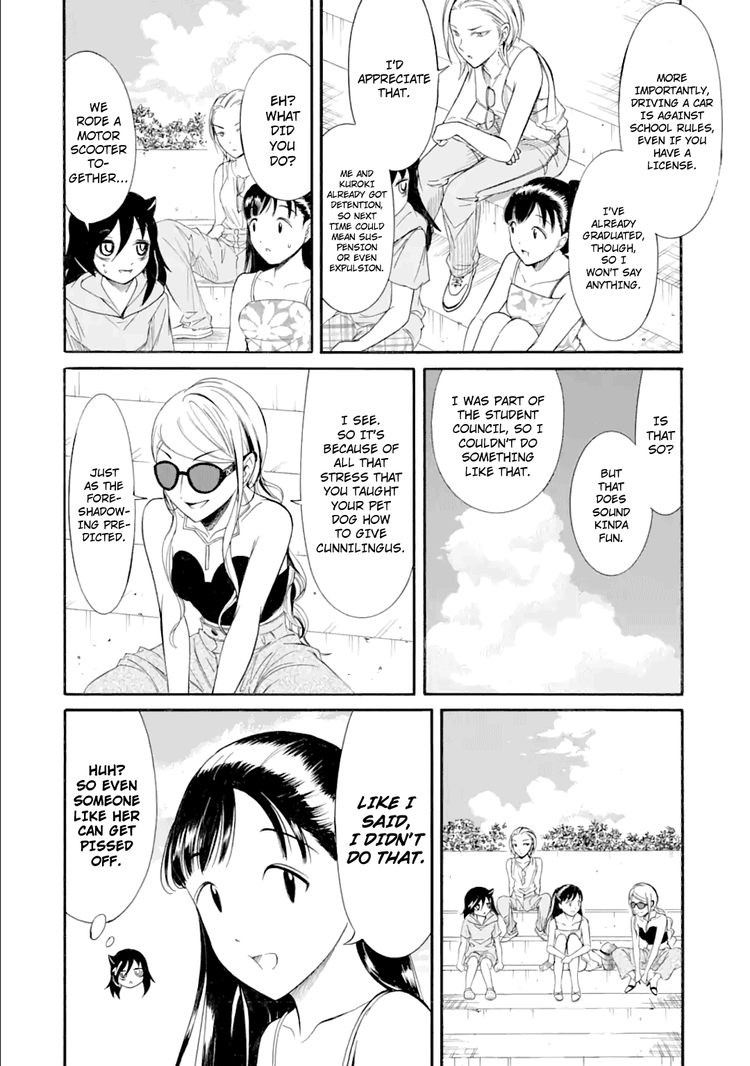 It's Not My Fault That I'm Not Popular! Chapter 182 page 4 - Chapter 182: Since I'm Not Popular, The Summer Will End With the Beach