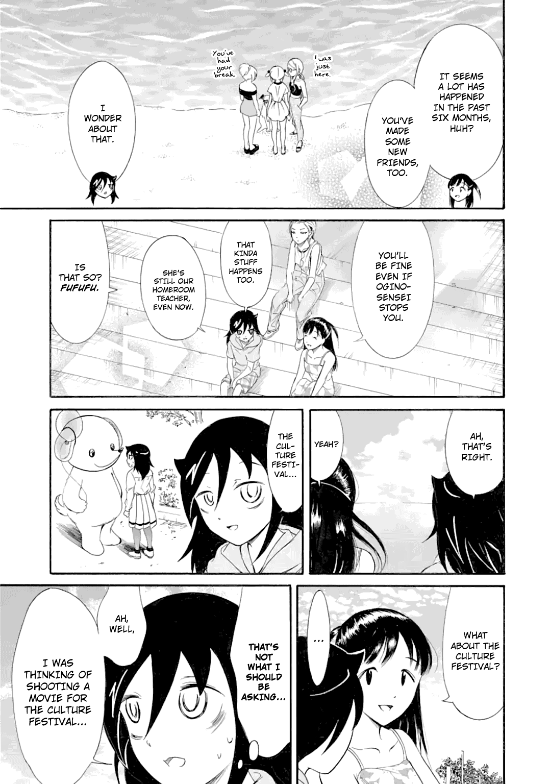 It's Not My Fault That I'm Not Popular! Chapter 182 page 5 - Chapter 182: Since I'm Not Popular, The Summer Will End With the Beach