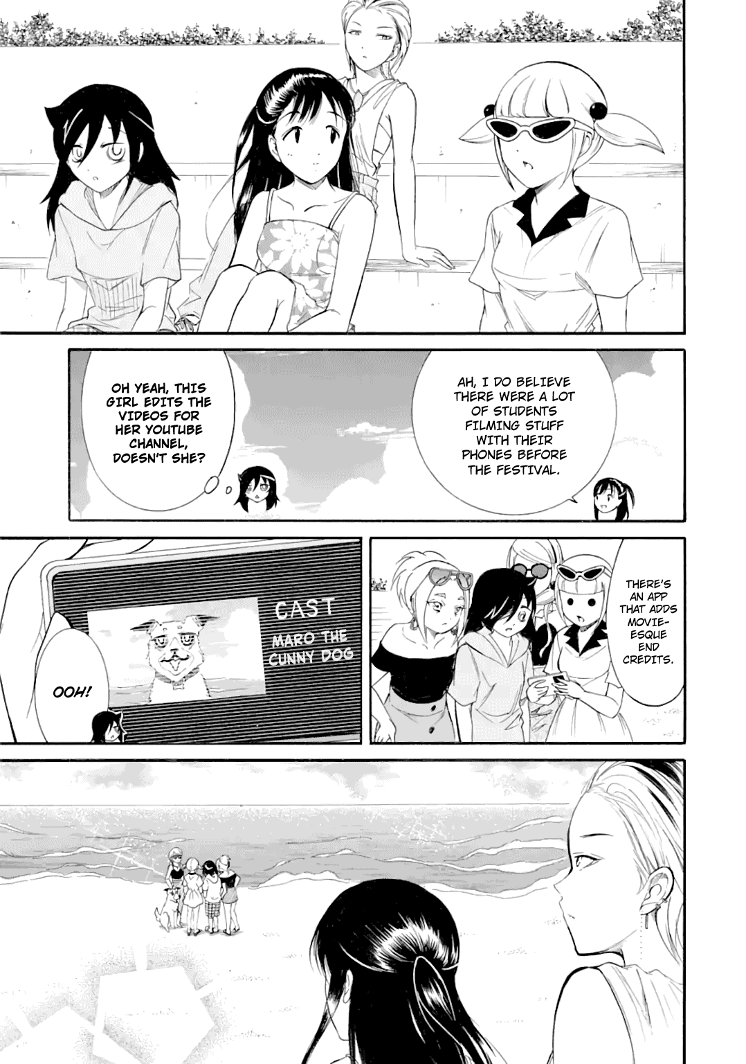 It's Not My Fault That I'm Not Popular! Chapter 182 page 7 - Chapter 182: Since I'm Not Popular, The Summer Will End With the Beach
