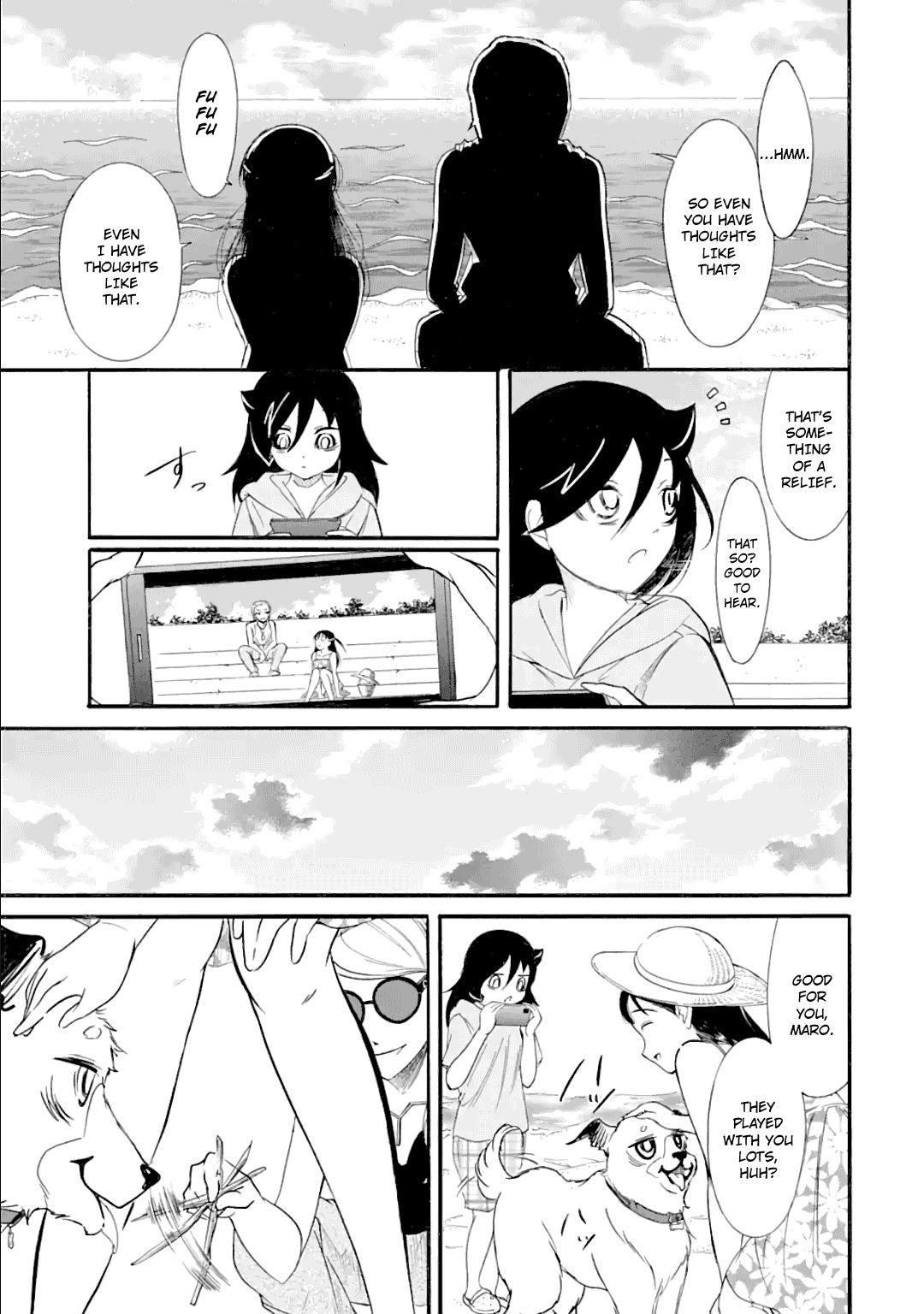It's Not My Fault That I'm Not Popular! Chapter 182 page 9 - Chapter 182: Since I'm Not Popular, The Summer Will End With the Beach
