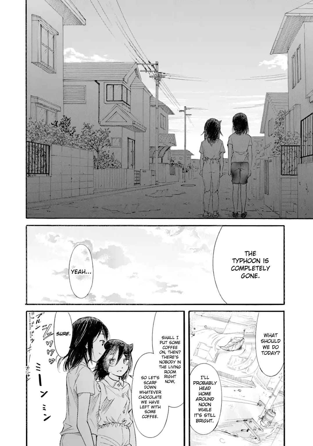 It's Not My Fault That I'm Not Popular! Chapter 183.2 page 14 - Chapter 183.2: Since I'm Not Popular, A Typhoon is Coming (Part 2)