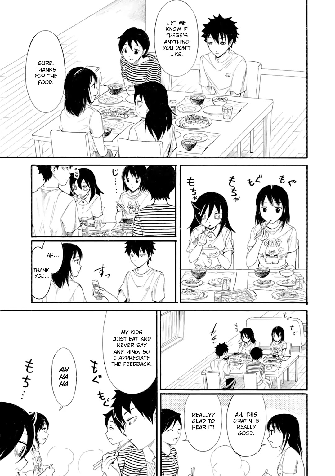 It's Not My Fault That I'm Not Popular! Chapter 183.2 page 7 - Chapter 183.2: Since I'm Not Popular, A Typhoon is Coming (Part 2)