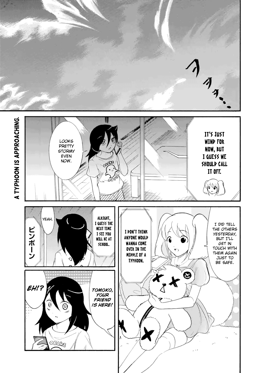 It's Not My Fault That I'm Not Popular! Chapter 183 page 1 - Chapter 183: Since I'm Not Popular, A Typhoon is Coming (Part 1)