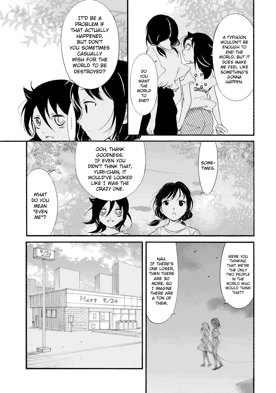It's Not My Fault That I'm Not Popular! Chapter 183 page 9 - Chapter 183: Since I'm Not Popular, A Typhoon is Coming (Part 1)