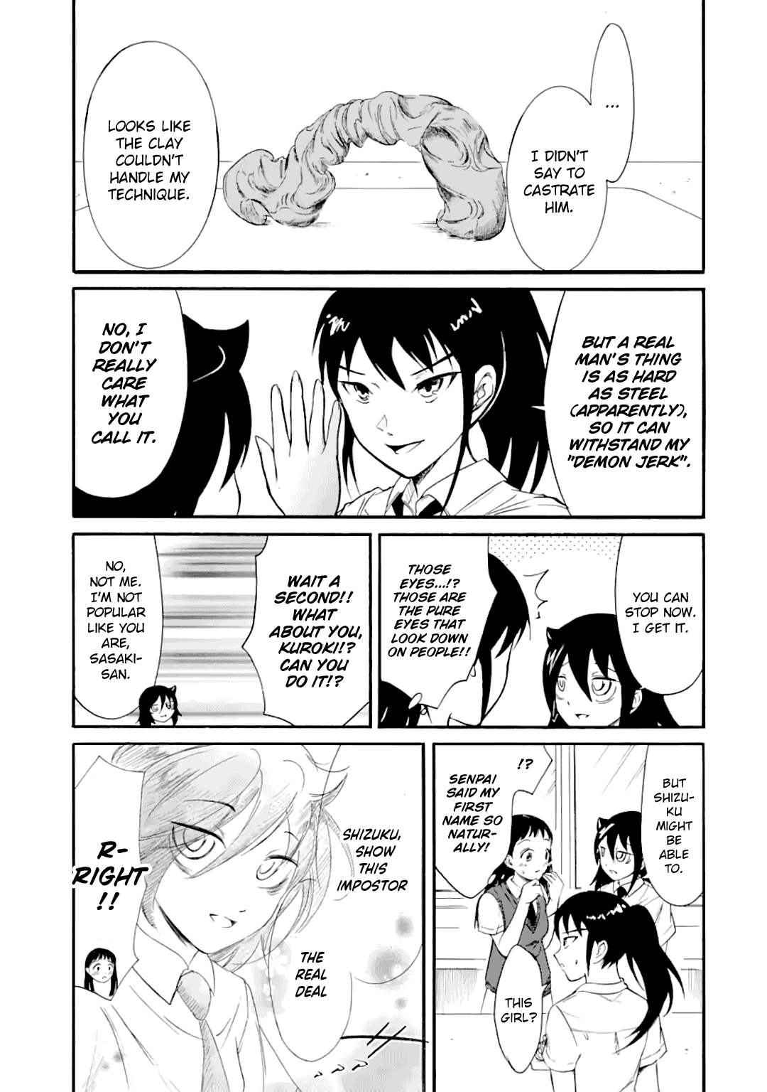 It's Not My Fault That I'm Not Popular! Chapter 184.2 page 11 - Chapter 184.2: Since I'm Not Popular, School Begins (Part 2)