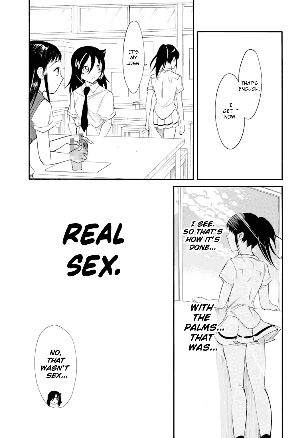 It's Not My Fault That I'm Not Popular! Chapter 184.2 page 13 - Chapter 184.2: Since I'm Not Popular, School Begins (Part 2)