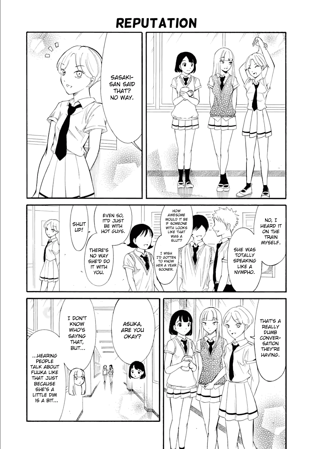 It's Not My Fault That I'm Not Popular! Chapter 184.2 page 4 - Chapter 184.2: Since I'm Not Popular, School Begins (Part 2)
