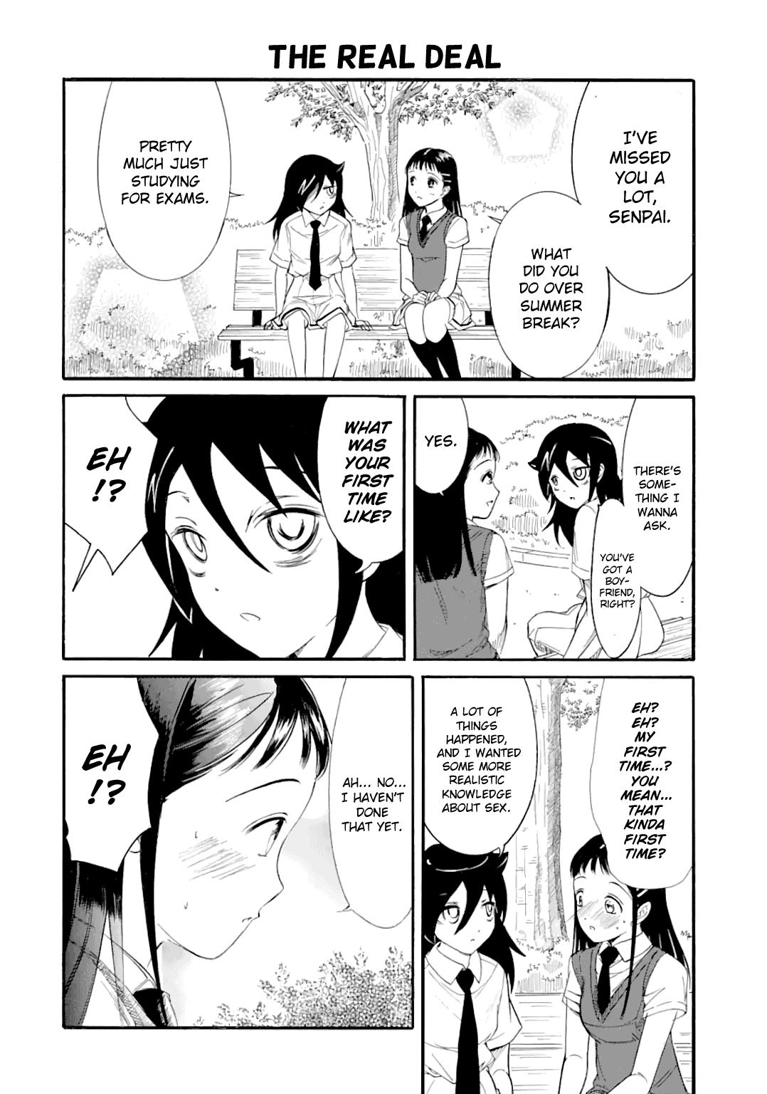 It's Not My Fault That I'm Not Popular! Chapter 184.2 page 6 - Chapter 184.2: Since I'm Not Popular, School Begins (Part 2)