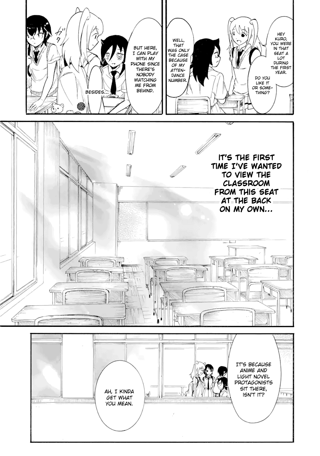 It's Not My Fault That I'm Not Popular! Chapter 185 page 11 - Chapter 185: Since I'm Not Popular, I'll Freely Choose My Own Seat