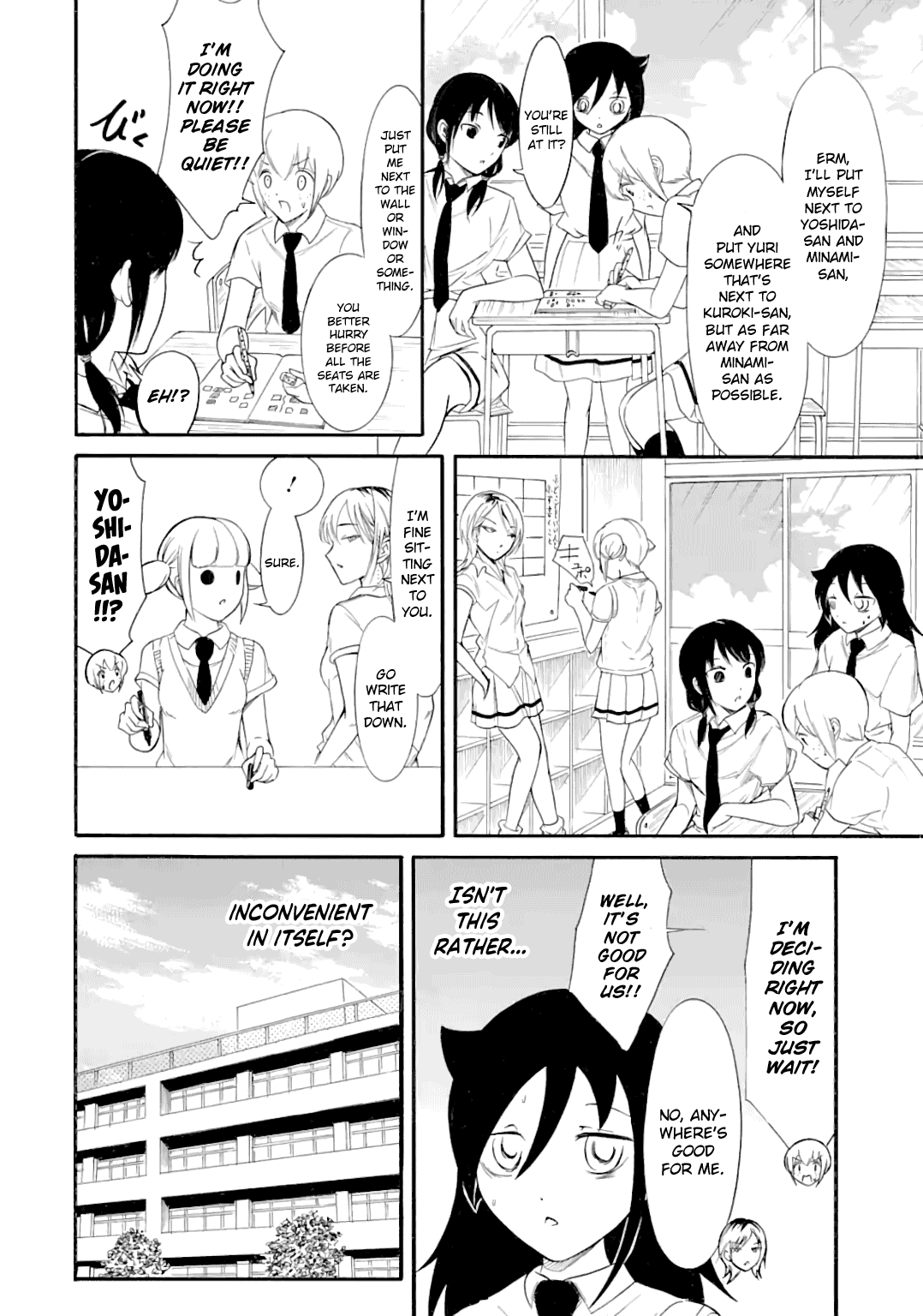 It's Not My Fault That I'm Not Popular! Chapter 185 page 6 - Chapter 185: Since I'm Not Popular, I'll Freely Choose My Own Seat