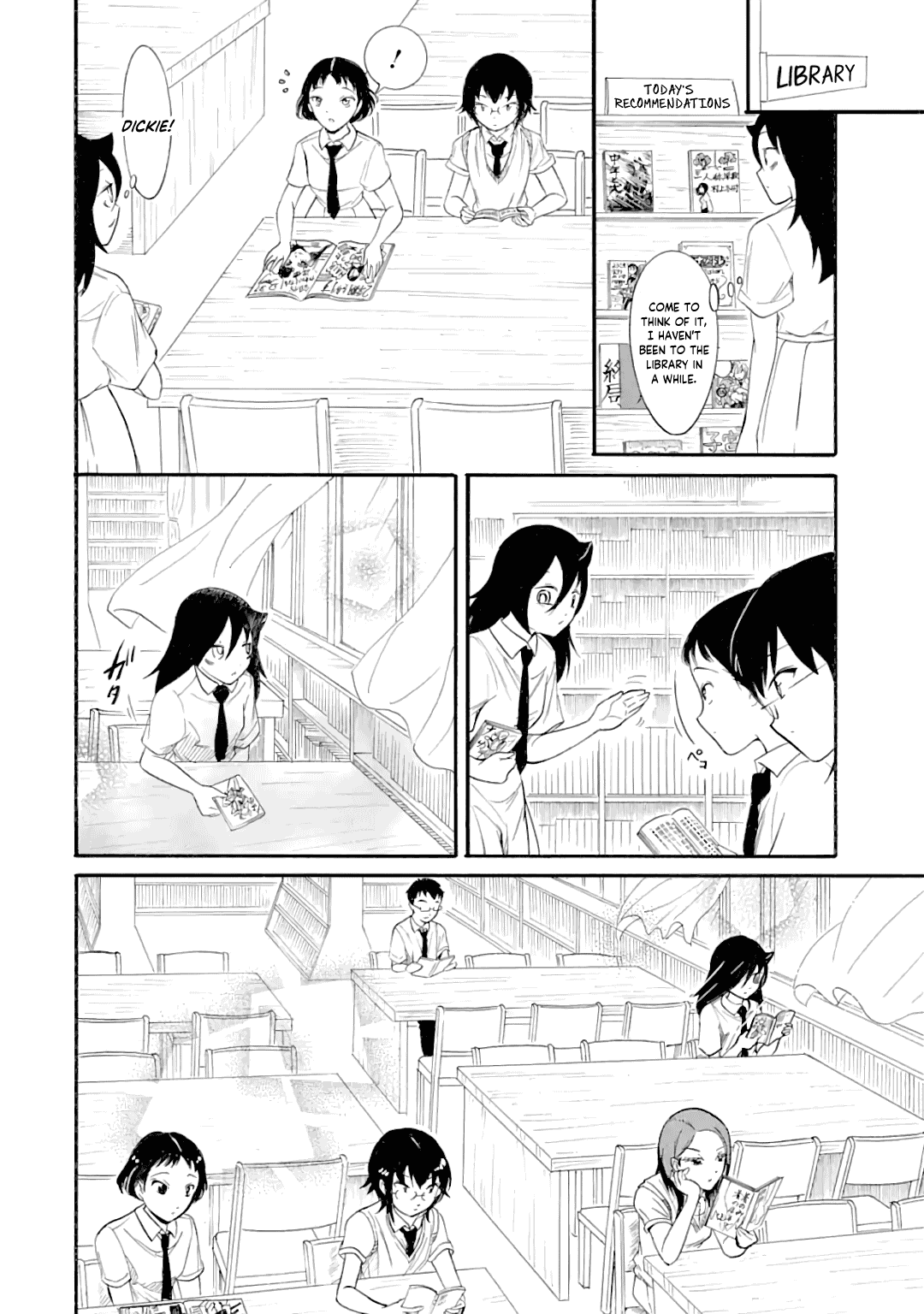 It's Not My Fault That I'm Not Popular! Chapter 185 page 8 - Chapter 185: Since I'm Not Popular, I'll Freely Choose My Own Seat