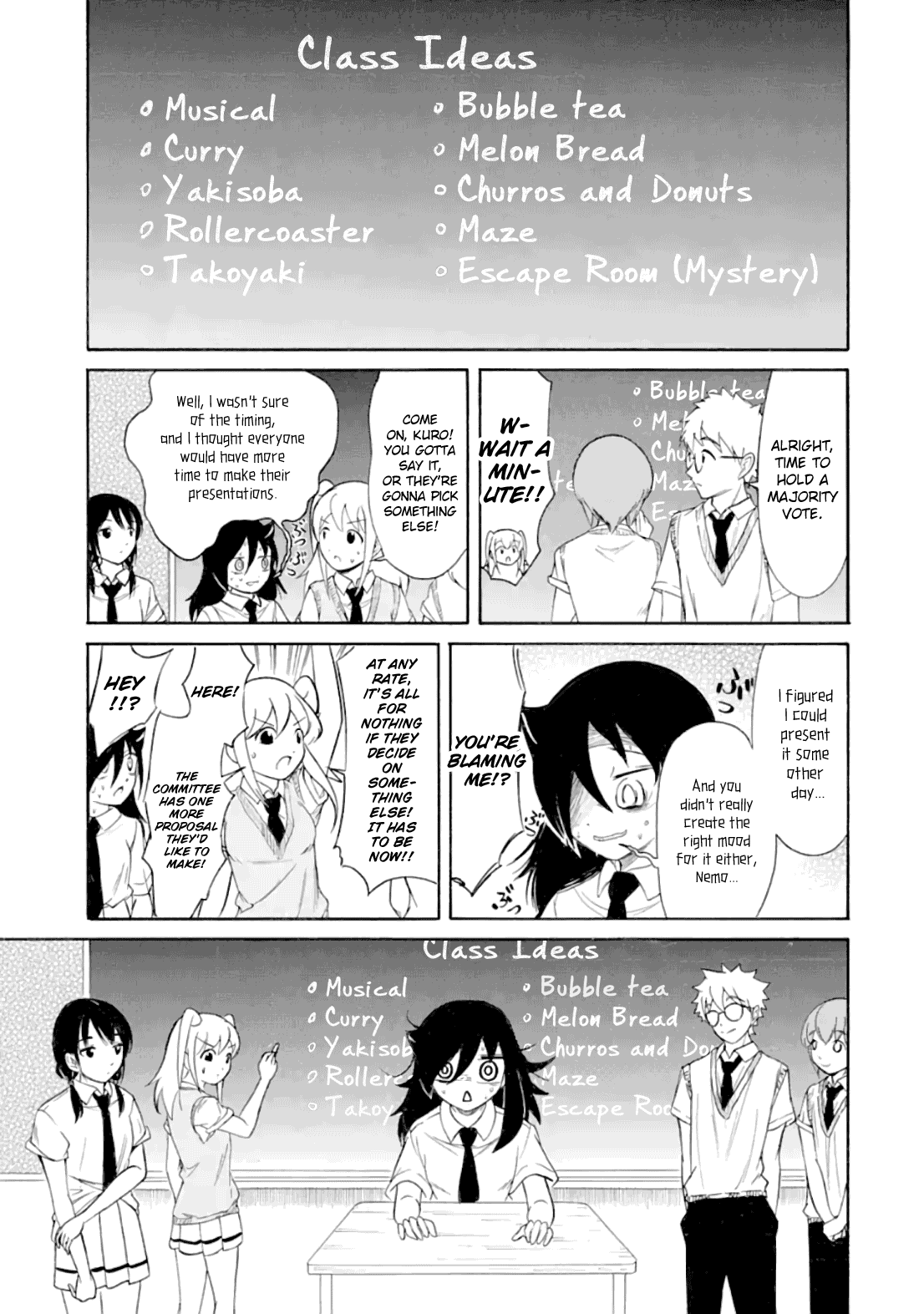 It's Not My Fault That I'm Not Popular! Chapter 186.2 page 10 - Chapter 186.2: Since I'm Not Popular, I'll Make a Presentation (Part 2)
