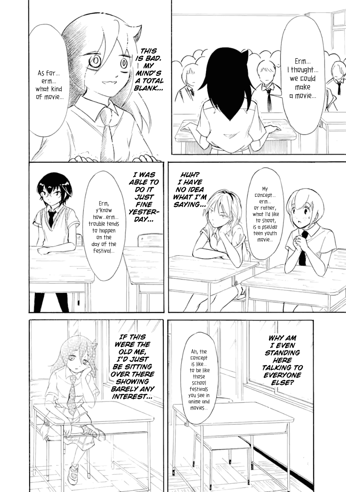 It's Not My Fault That I'm Not Popular! Chapter 186.2 page 11 - Chapter 186.2: Since I'm Not Popular, I'll Make a Presentation (Part 2)