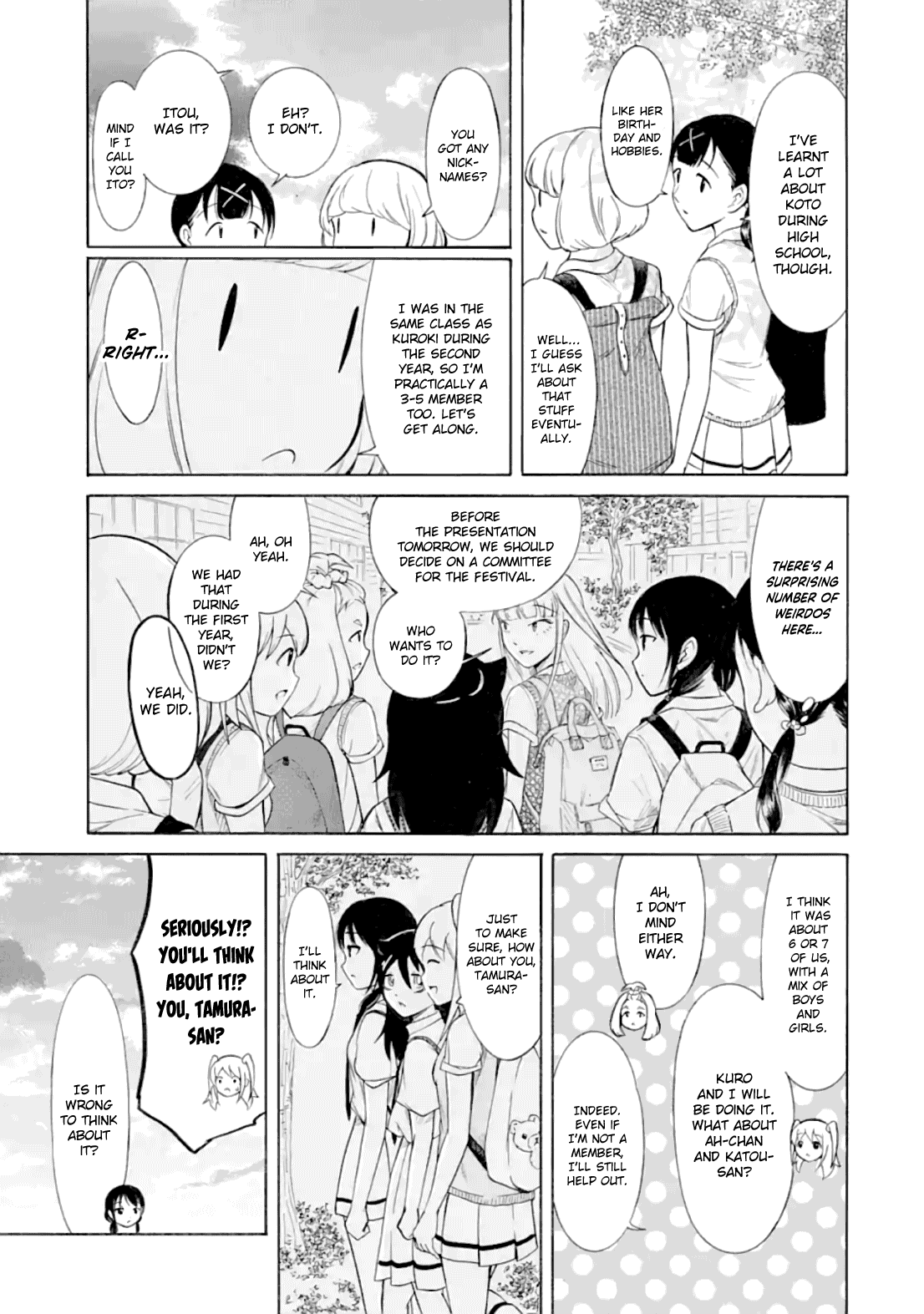 It's Not My Fault That I'm Not Popular! Chapter 186.2 page 2 - Chapter 186.2: Since I'm Not Popular, I'll Make a Presentation (Part 2)
