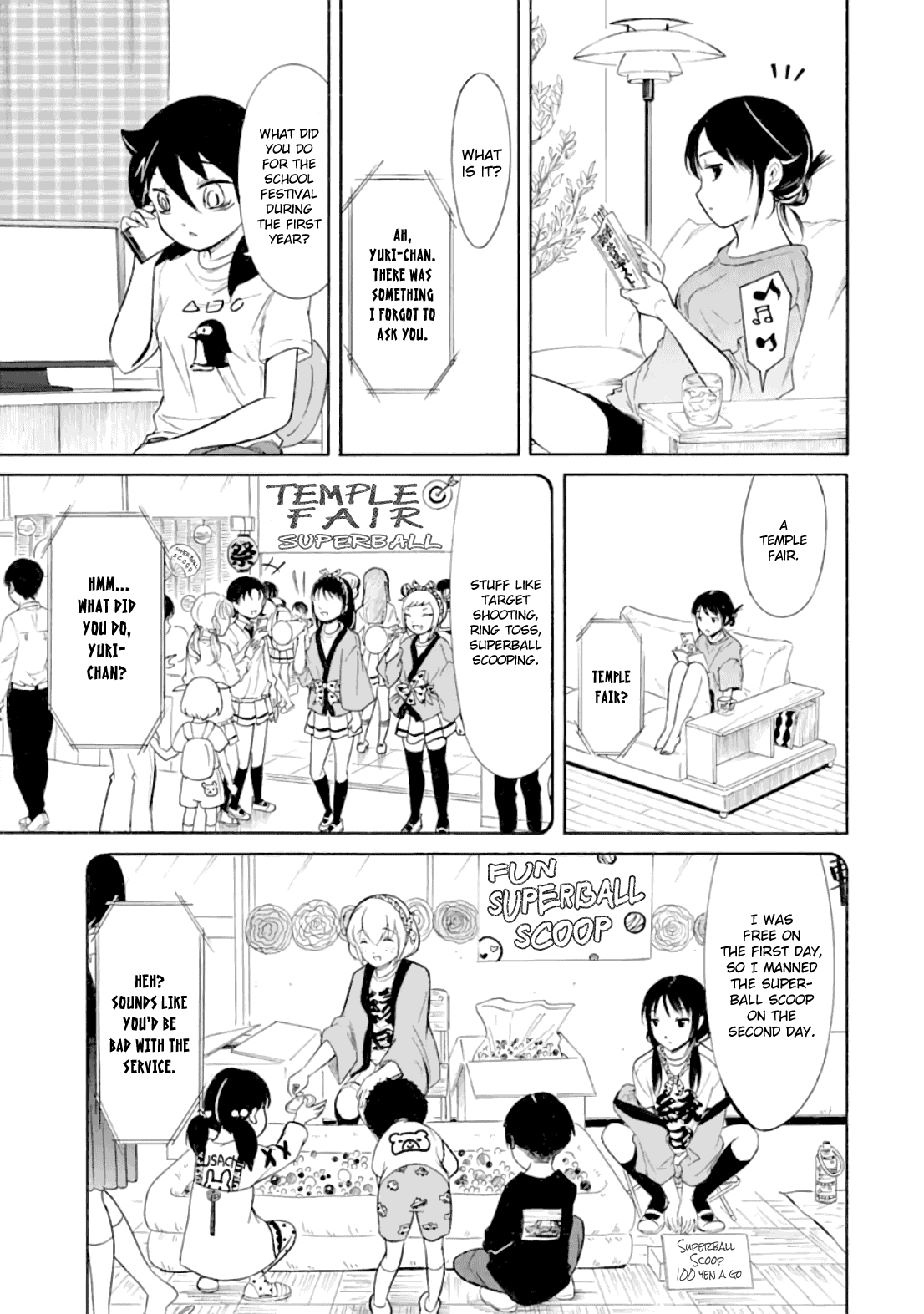 It's Not My Fault That I'm Not Popular! Chapter 186.2 page 4 - Chapter 186.2: Since I'm Not Popular, I'll Make a Presentation (Part 2)