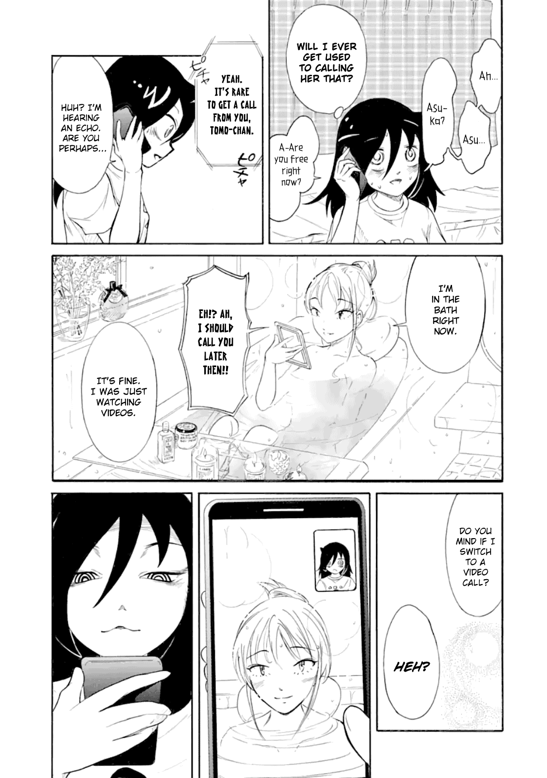 It's Not My Fault That I'm Not Popular! Chapter 186.2 page 6 - Chapter 186.2: Since I'm Not Popular, I'll Make a Presentation (Part 2)