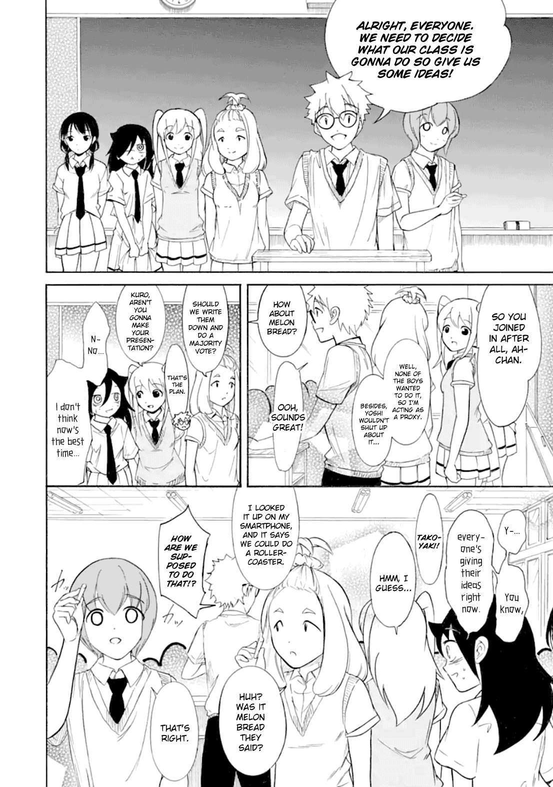 It's Not My Fault That I'm Not Popular! Chapter 186.2 page 9 - Chapter 186.2: Since I'm Not Popular, I'll Make a Presentation (Part 2)
