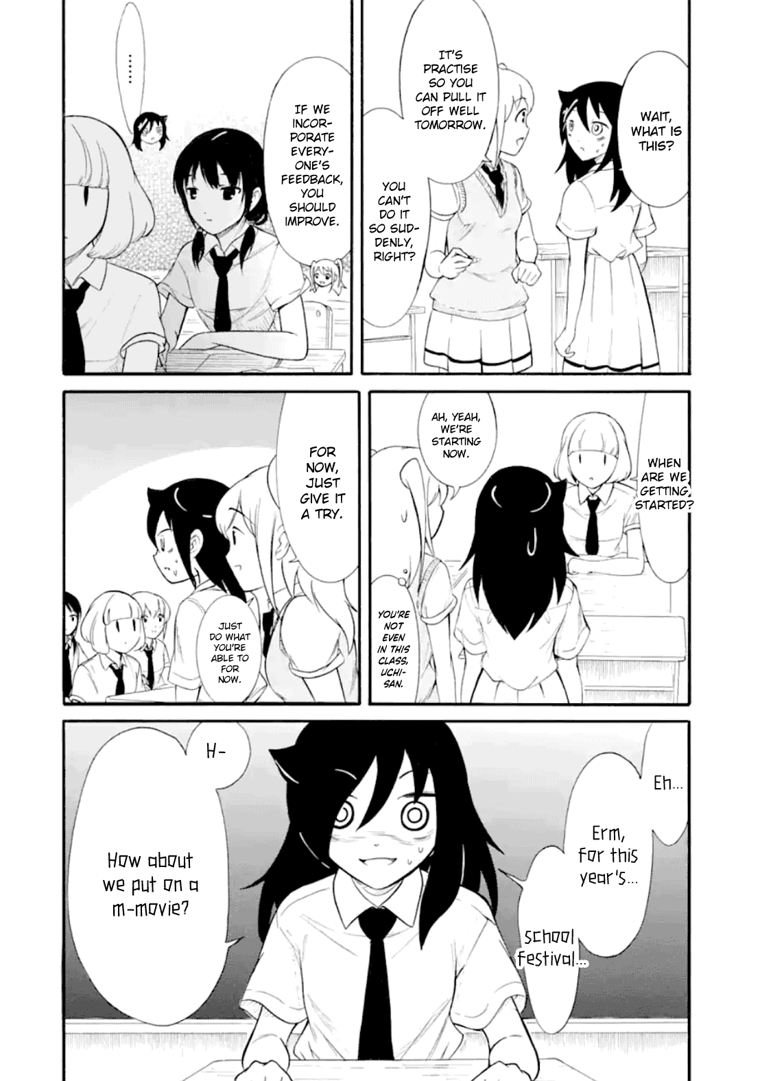 It's Not My Fault That I'm Not Popular! Chapter 186 page 4 - Chapter 186: Since I'm Not Popular, I'll Make a Presentation (Part 1)