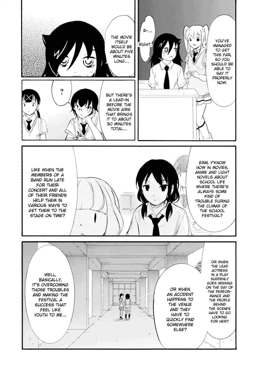 It's Not My Fault That I'm Not Popular! Chapter 186 page 6 - Chapter 186: Since I'm Not Popular, I'll Make a Presentation (Part 1)