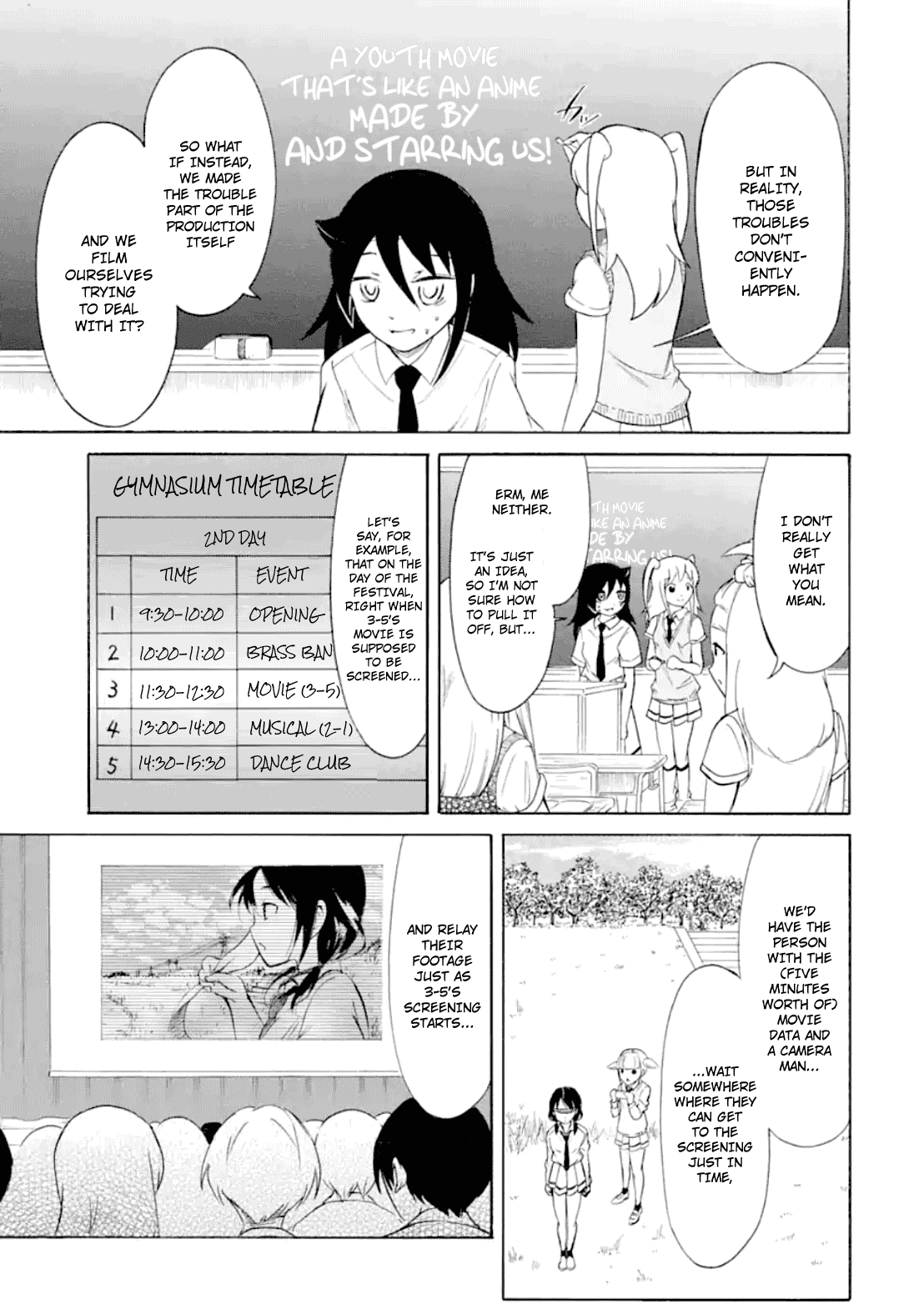 It's Not My Fault That I'm Not Popular! Chapter 186 page 7 - Chapter 186: Since I'm Not Popular, I'll Make a Presentation (Part 1)