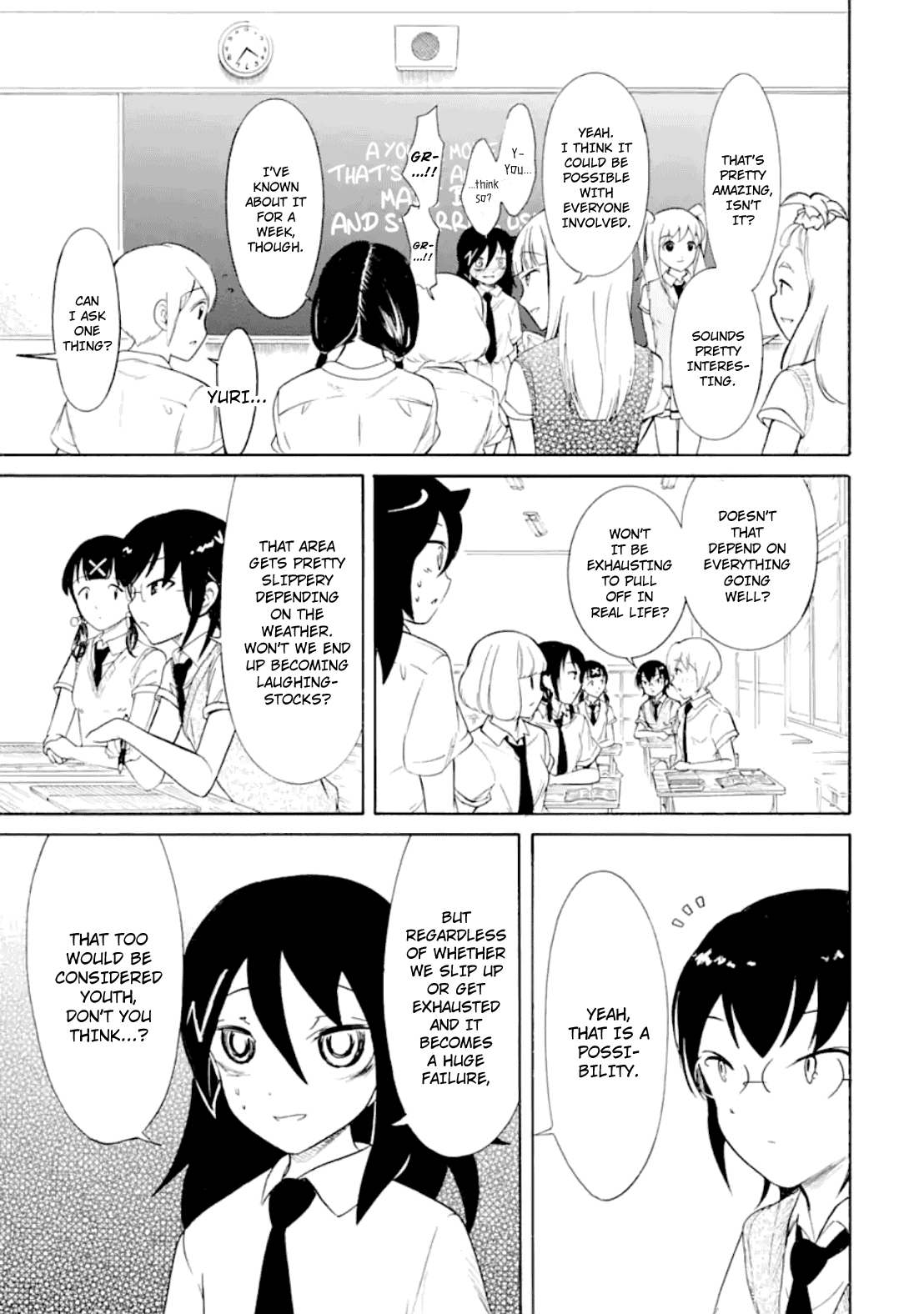 It's Not My Fault That I'm Not Popular! Chapter 186 page 9 - Chapter 186: Since I'm Not Popular, I'll Make a Presentation (Part 1)