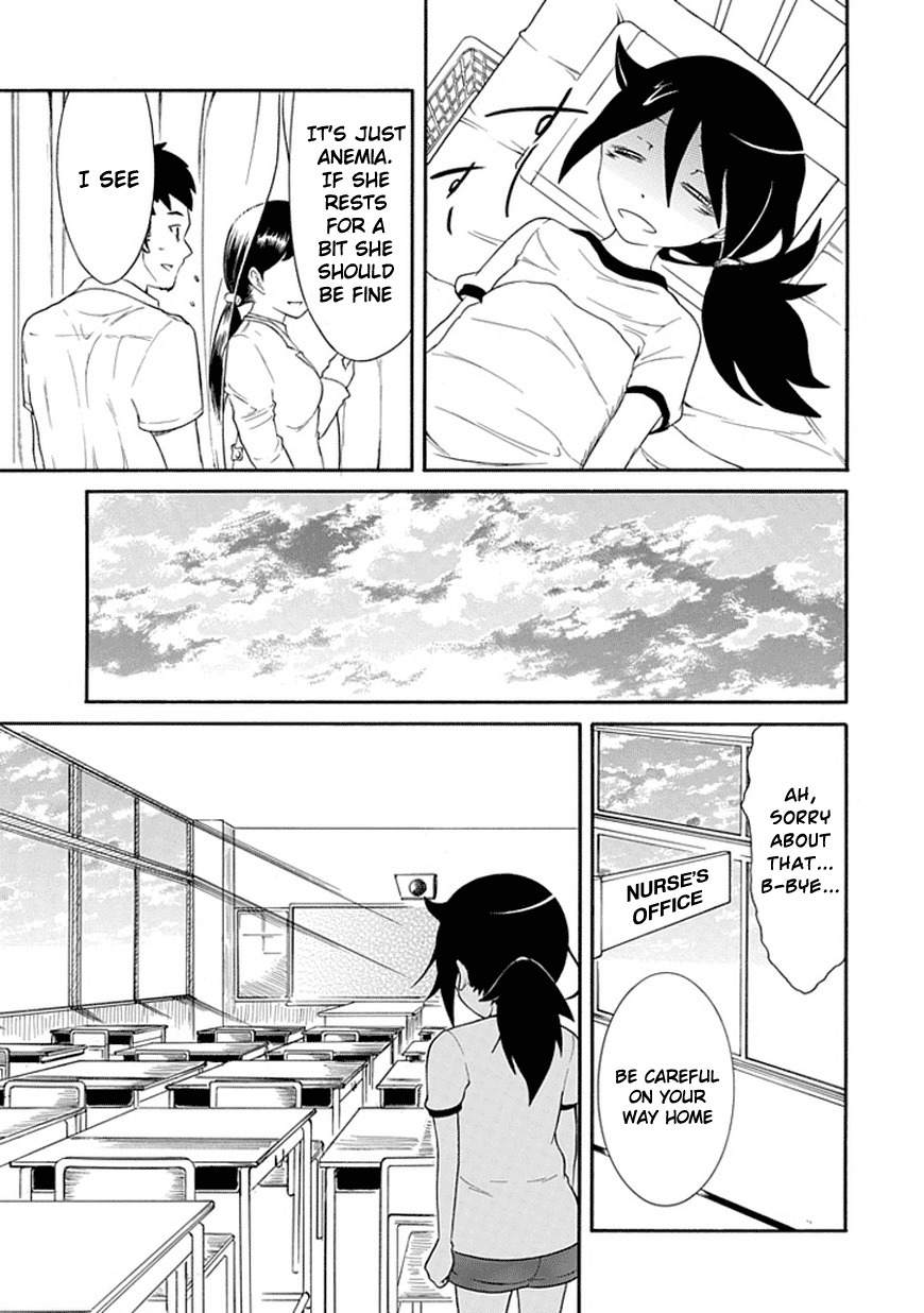 It's Not My Fault That I'm Not Popular! Chapter 19 page 13 - Chapter 19: Mourning 19: Because I'm Not Popular, Second Semester is Starting
