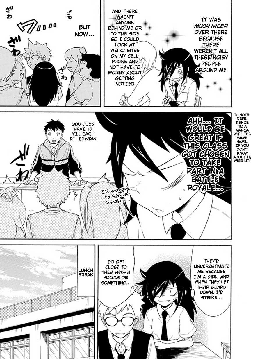 It's Not My Fault That I'm Not Popular! Chapter 19 page 2 - Chapter 19: Mourning 19: Because I'm Not Popular, Second Semester is Starting