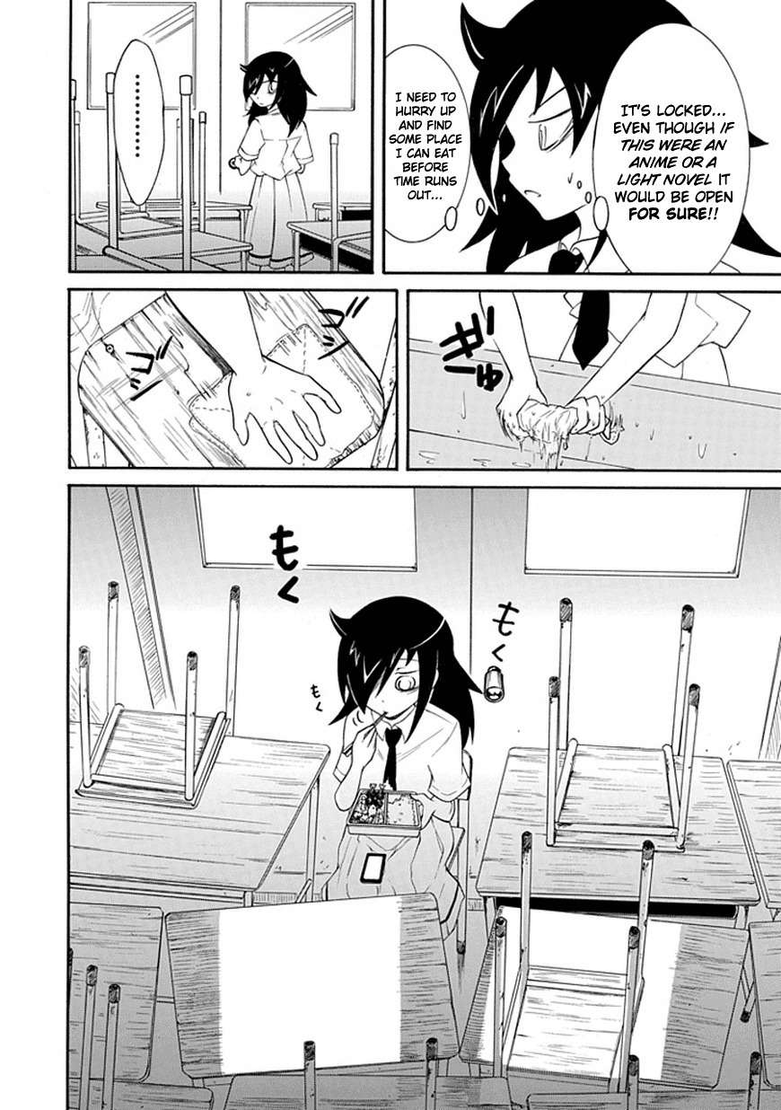 It's Not My Fault That I'm Not Popular! Chapter 19 page 6 - Chapter 19: Mourning 19: Because I'm Not Popular, Second Semester is Starting