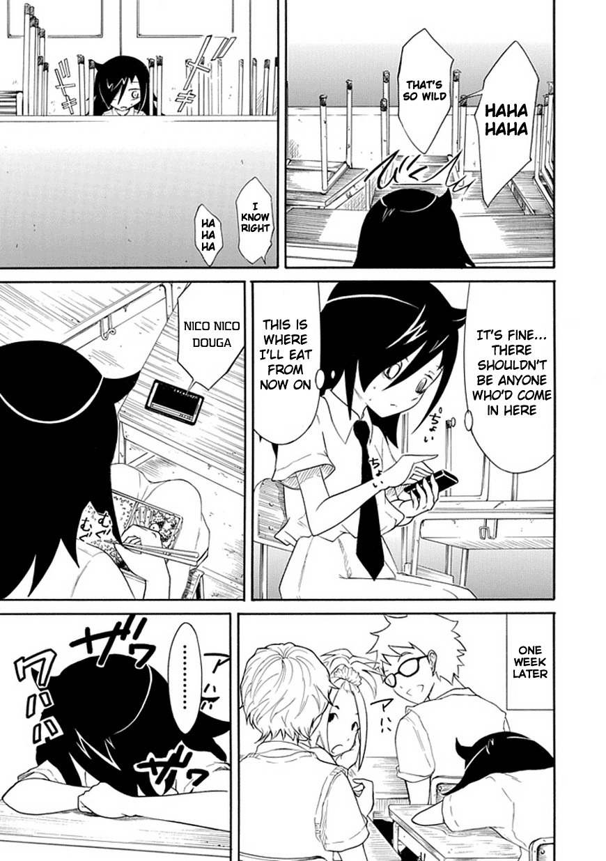 It's Not My Fault That I'm Not Popular! Chapter 19 page 7 - Chapter 19: Mourning 19: Because I'm Not Popular, Second Semester is Starting