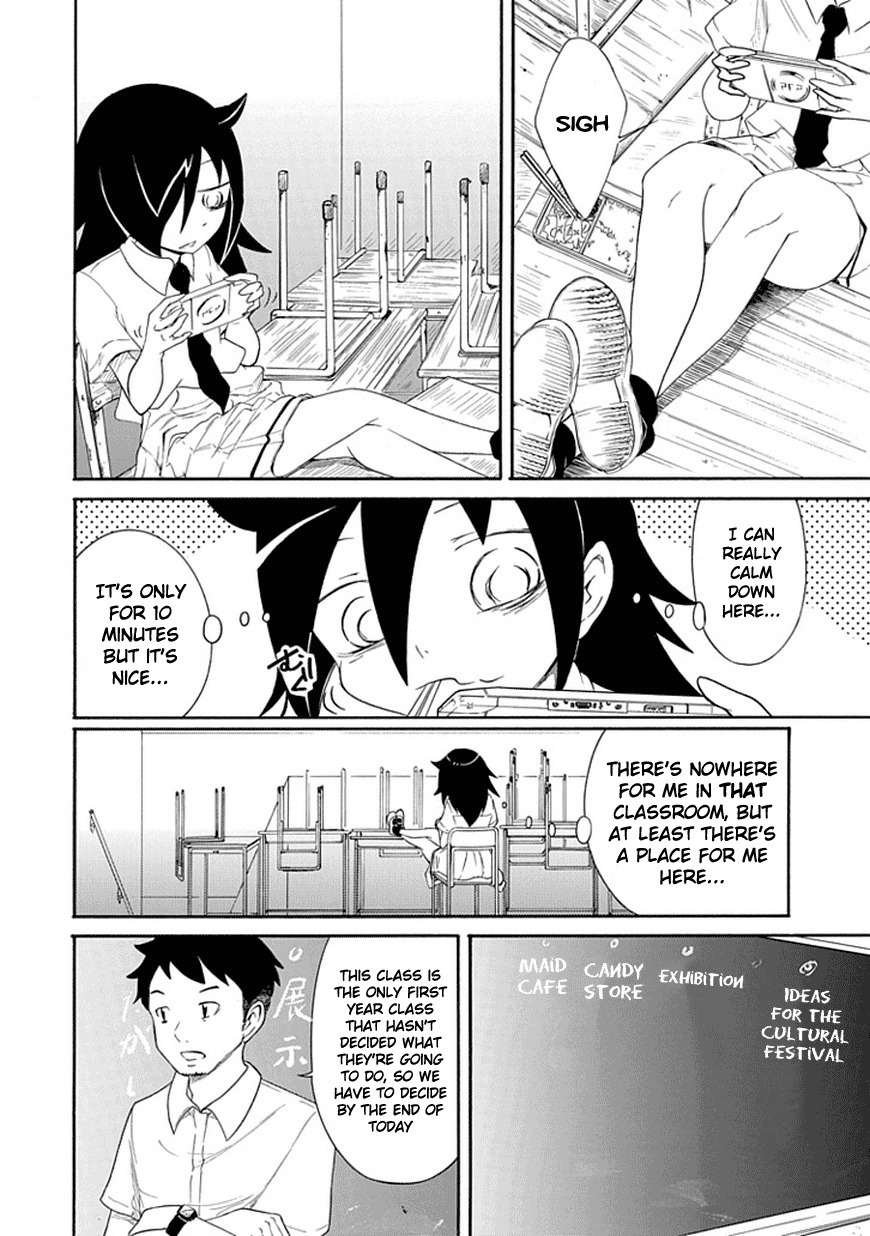It's Not My Fault That I'm Not Popular! Chapter 19 page 8 - Chapter 19: Mourning 19: Because I'm Not Popular, Second Semester is Starting
