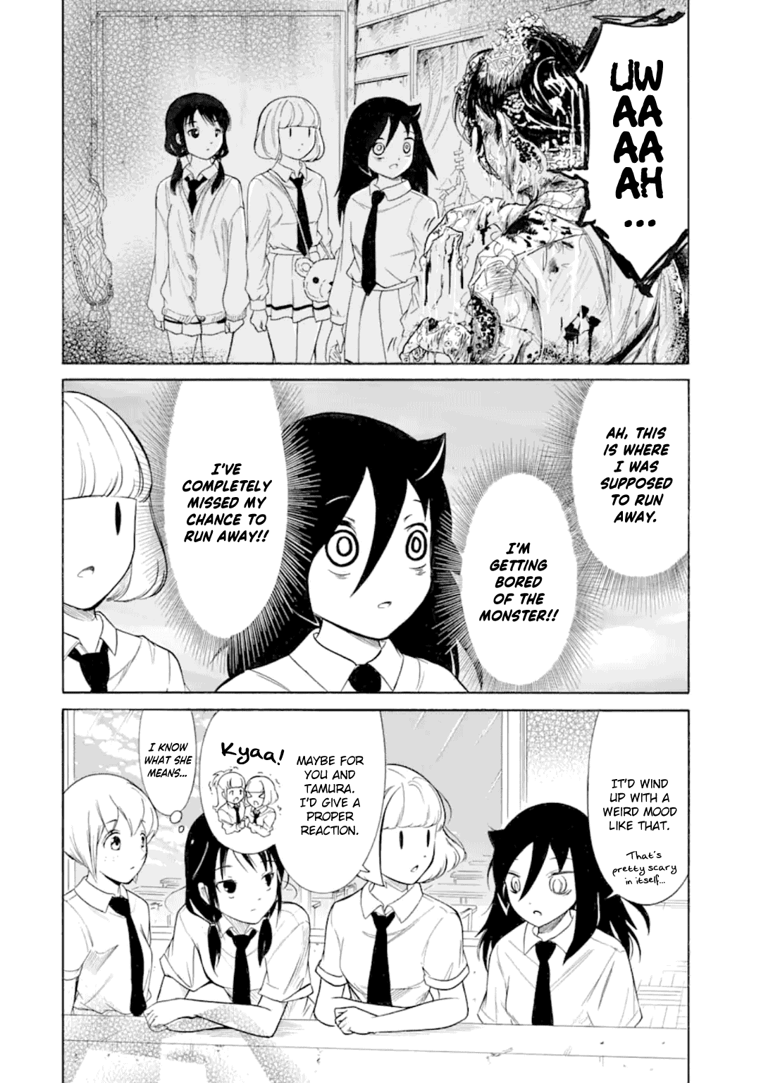 It's Not My Fault That I'm Not Popular! Chapter 192.2 page 4 - Chapter 192.2: Since I'm Not Popular, I'll Spend My Days Until the School Festival (Part 2)