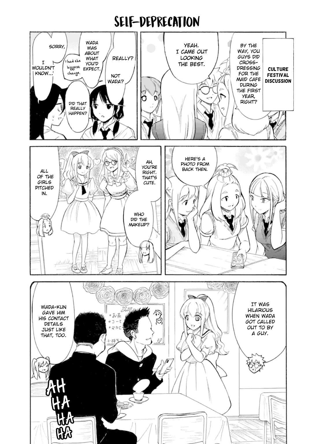 It's Not My Fault That I'm Not Popular! Chapter 192.2 page 5 - Chapter 192.2: Since I'm Not Popular, I'll Spend My Days Until the School Festival (Part 2)