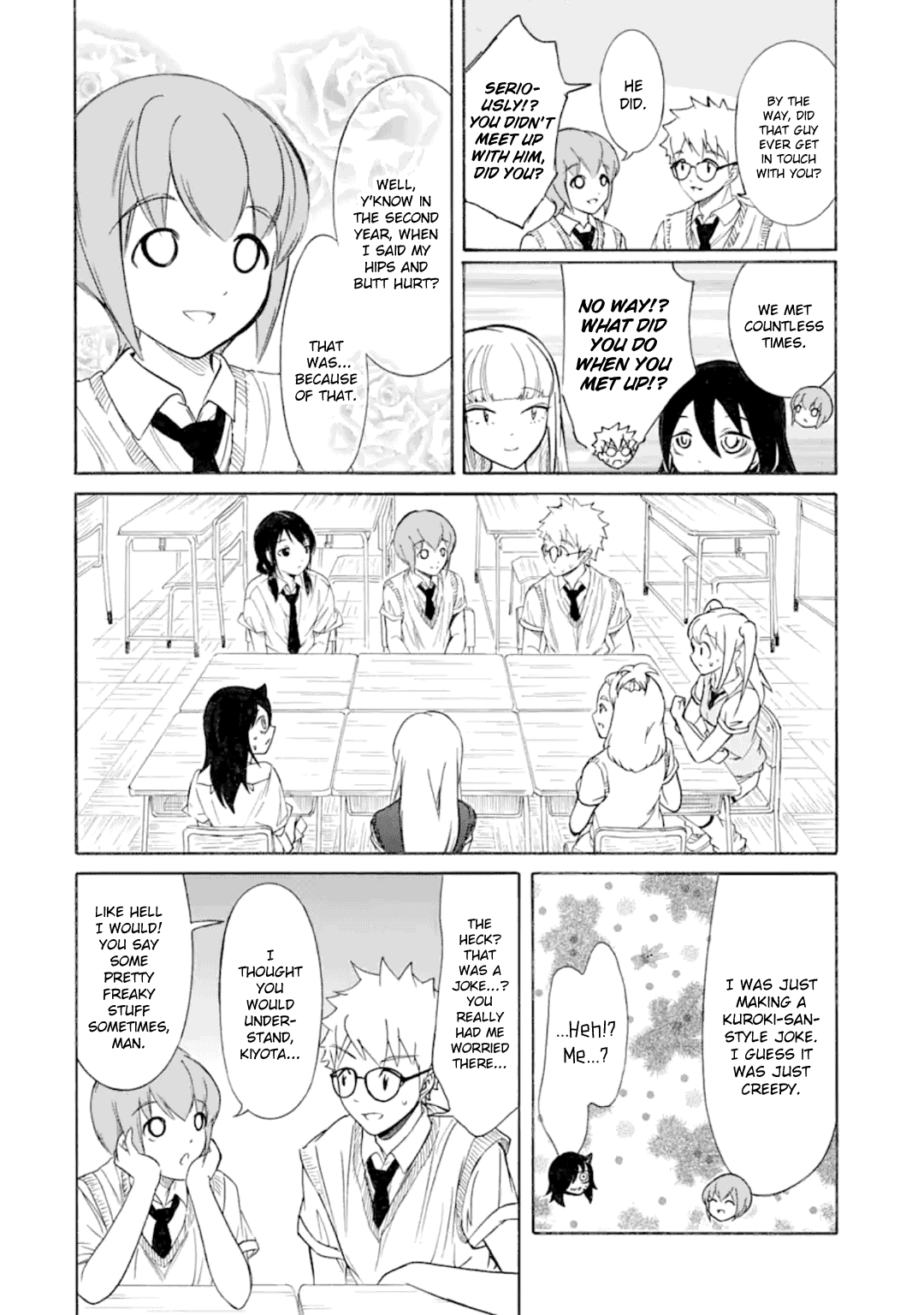 It's Not My Fault That I'm Not Popular! Chapter 192.2 page 6 - Chapter 192.2: Since I'm Not Popular, I'll Spend My Days Until the School Festival (Part 2)
