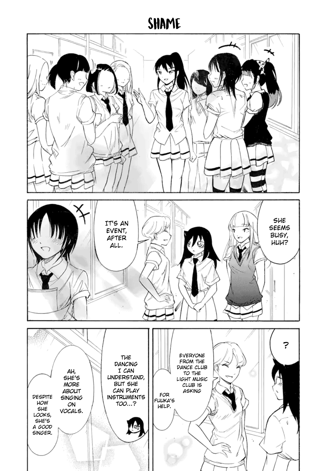 It's Not My Fault That I'm Not Popular! Chapter 192.2 page 8 - Chapter 192.2: Since I'm Not Popular, I'll Spend My Days Until the School Festival (Part 2)