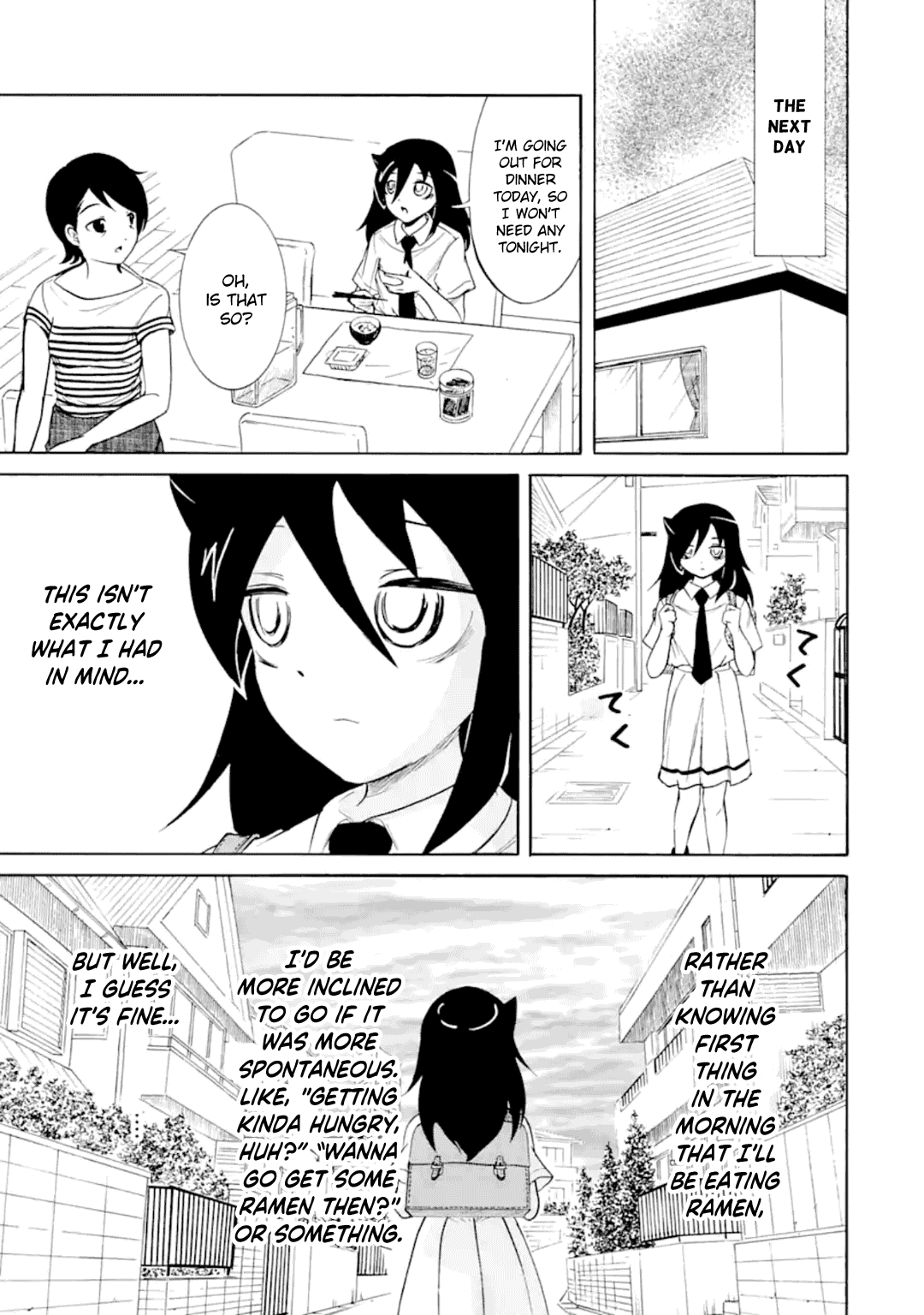 It's Not My Fault That I'm Not Popular! Chapter 193 page 3 - Chapter 193: Since I'm Not Popular, I'll Go Eat Ramen or Something