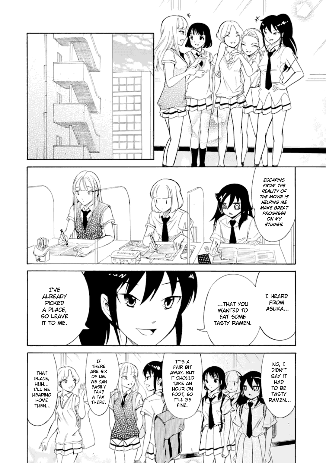 It's Not My Fault That I'm Not Popular! Chapter 193 page 4 - Chapter 193: Since I'm Not Popular, I'll Go Eat Ramen or Something