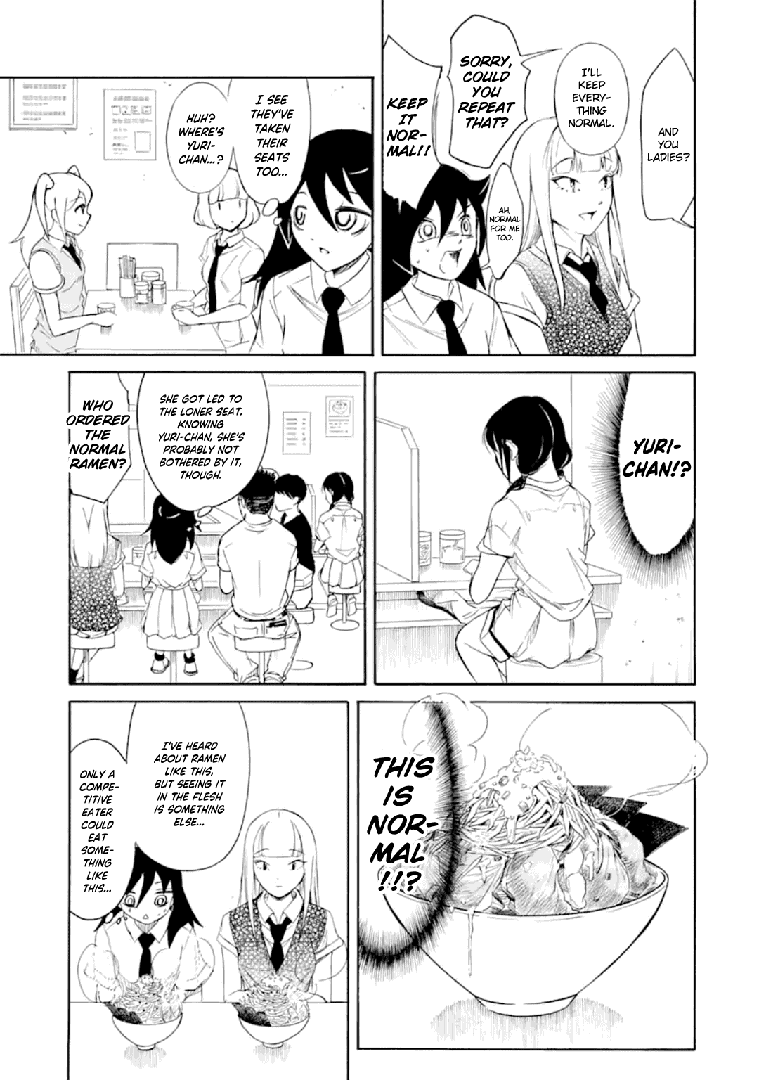 It's Not My Fault That I'm Not Popular! Chapter 193 page 7 - Chapter 193: Since I'm Not Popular, I'll Go Eat Ramen or Something