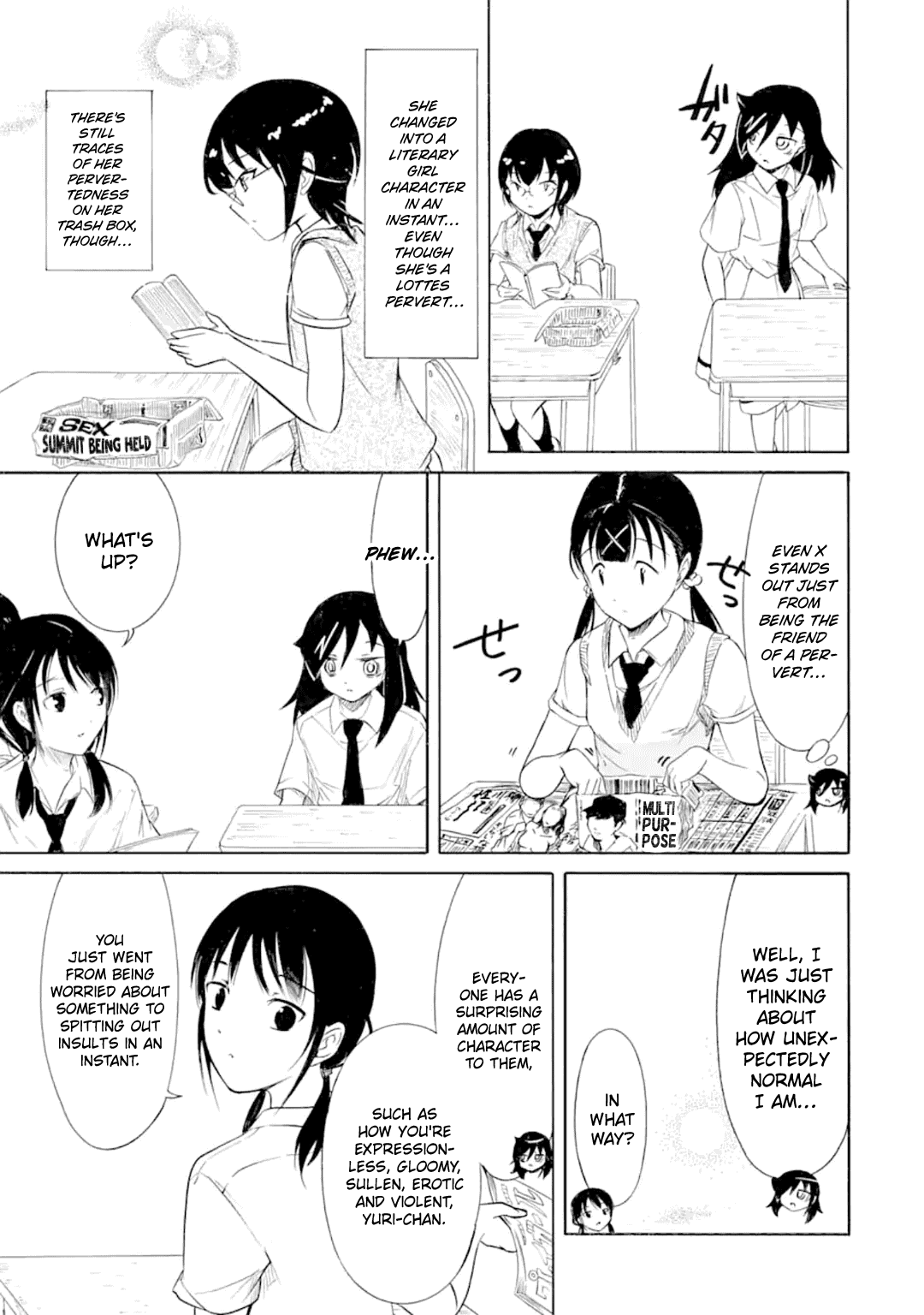 It's Not My Fault That I'm Not Popular! Chapter 195 page 7 - Chapter 195: Since I'm Not Popular, I'll Put On a Character