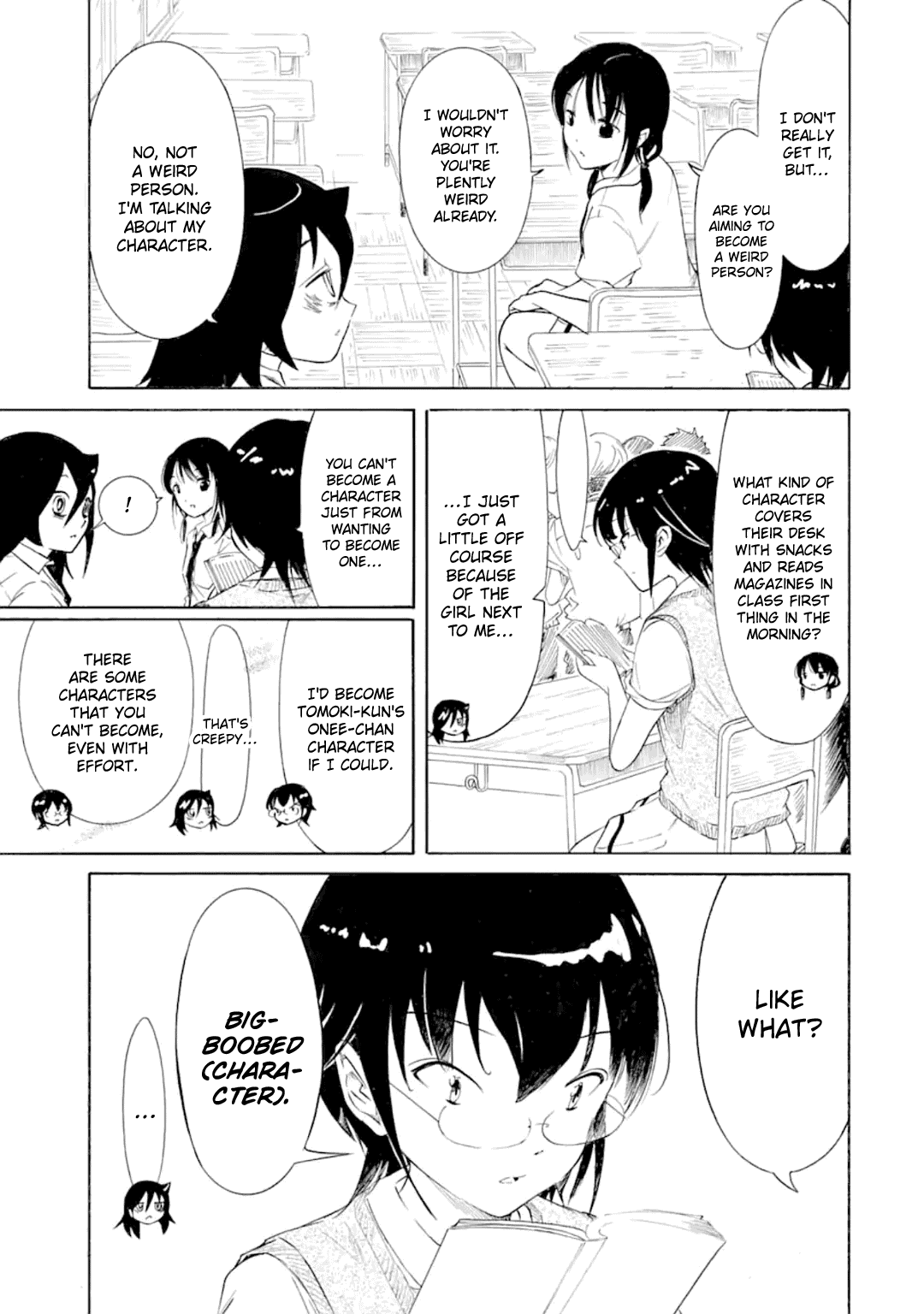 It's Not My Fault That I'm Not Popular! Chapter 195 page 9 - Chapter 195: Since I'm Not Popular, I'll Put On a Character