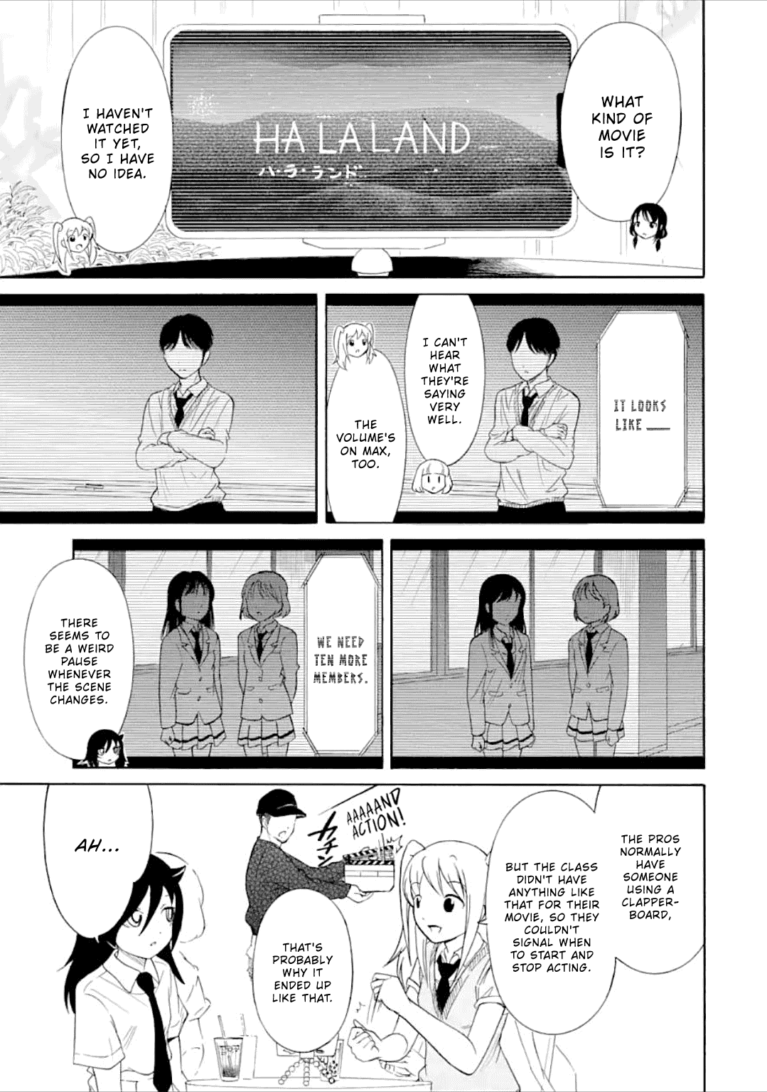 It's Not My Fault That I'm Not Popular! Chapter 196 page 3 - Chapter 196: Since I'm Not Popular, The Film-Making's Going Nowhere