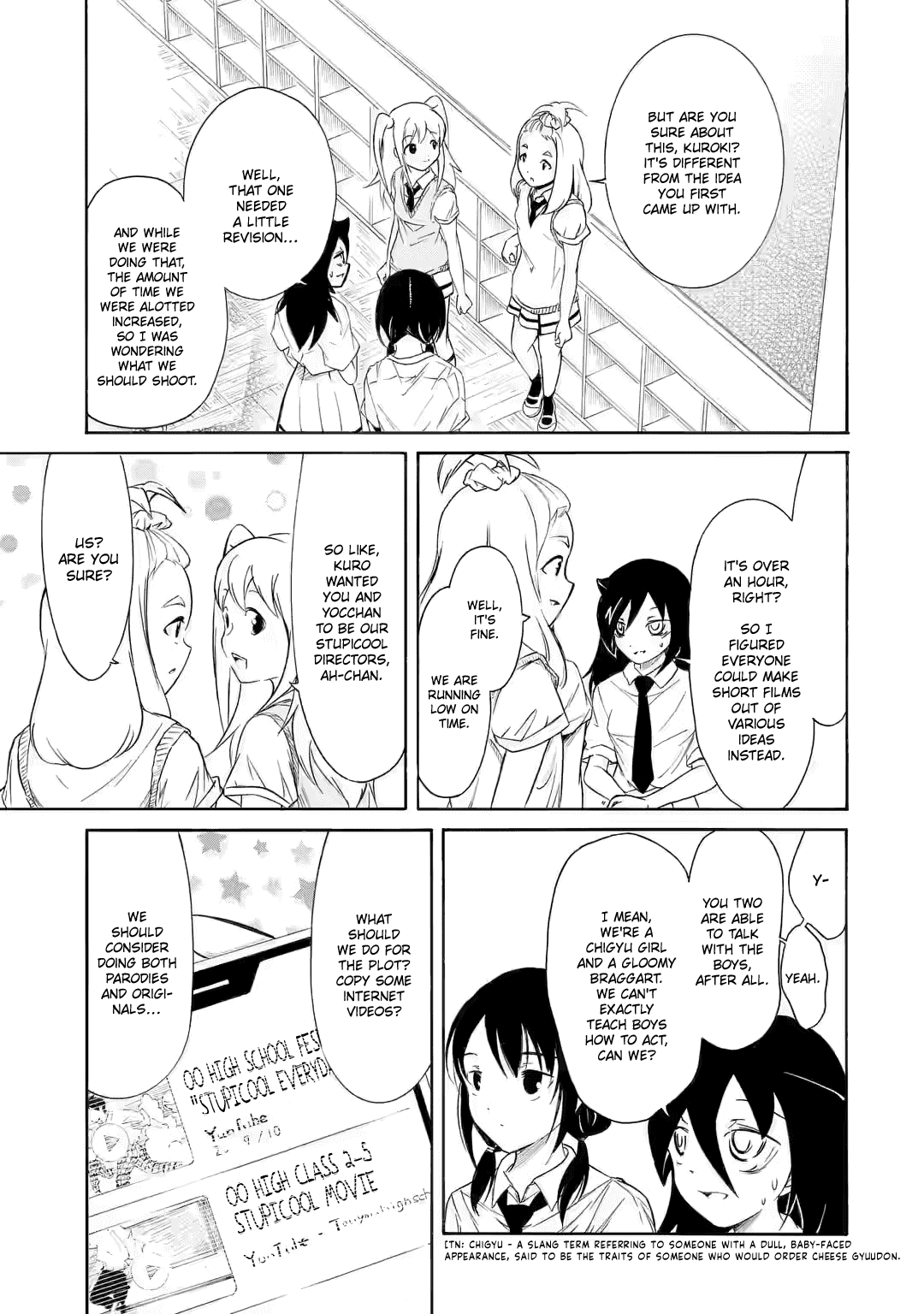 It's Not My Fault That I'm Not Popular! Chapter 197 page 3 - Chapter 197: Since I'm Not Popular, We're Making Some Progress
