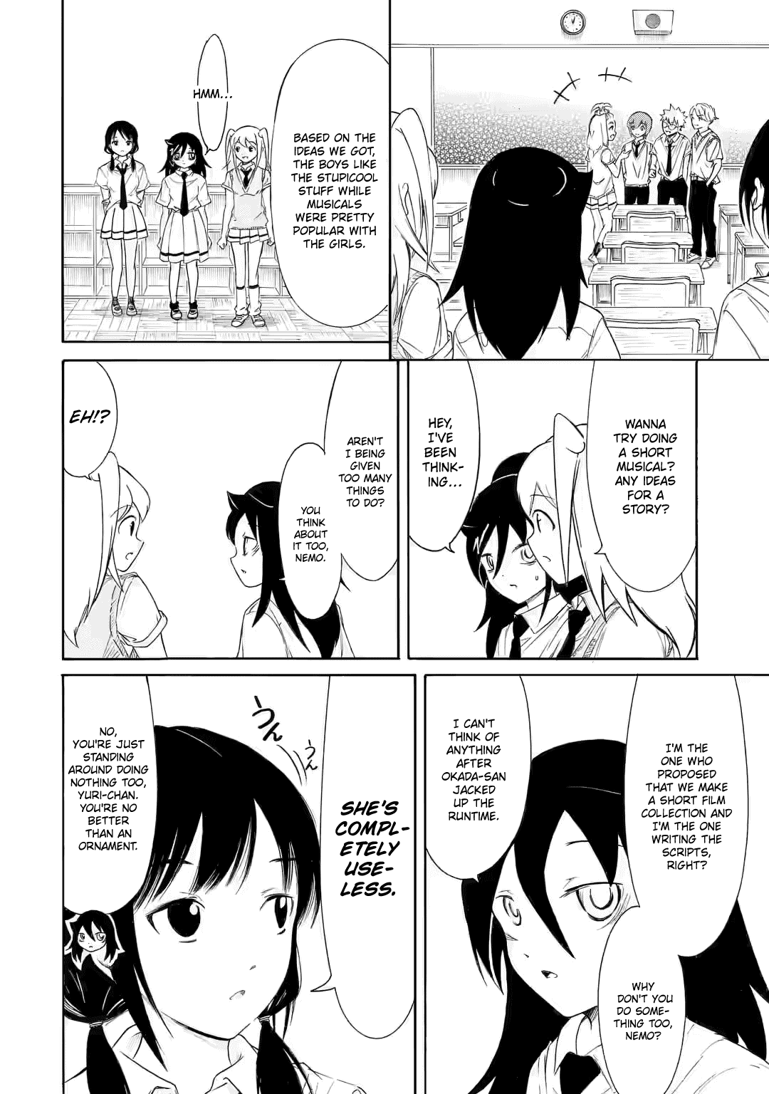 It's Not My Fault That I'm Not Popular! Chapter 197 page 4 - Chapter 197: Since I'm Not Popular, We're Making Some Progress