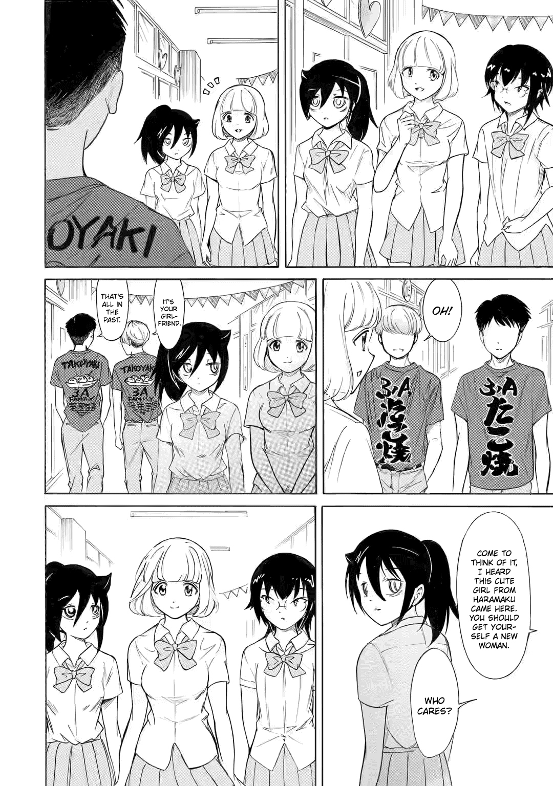 It's Not My Fault That I'm Not Popular! Chapter 198.2 page 10 - Chapter 198.2: Since I'm Not Popular, I'll Go To Yuu-chan's School (Part 2)