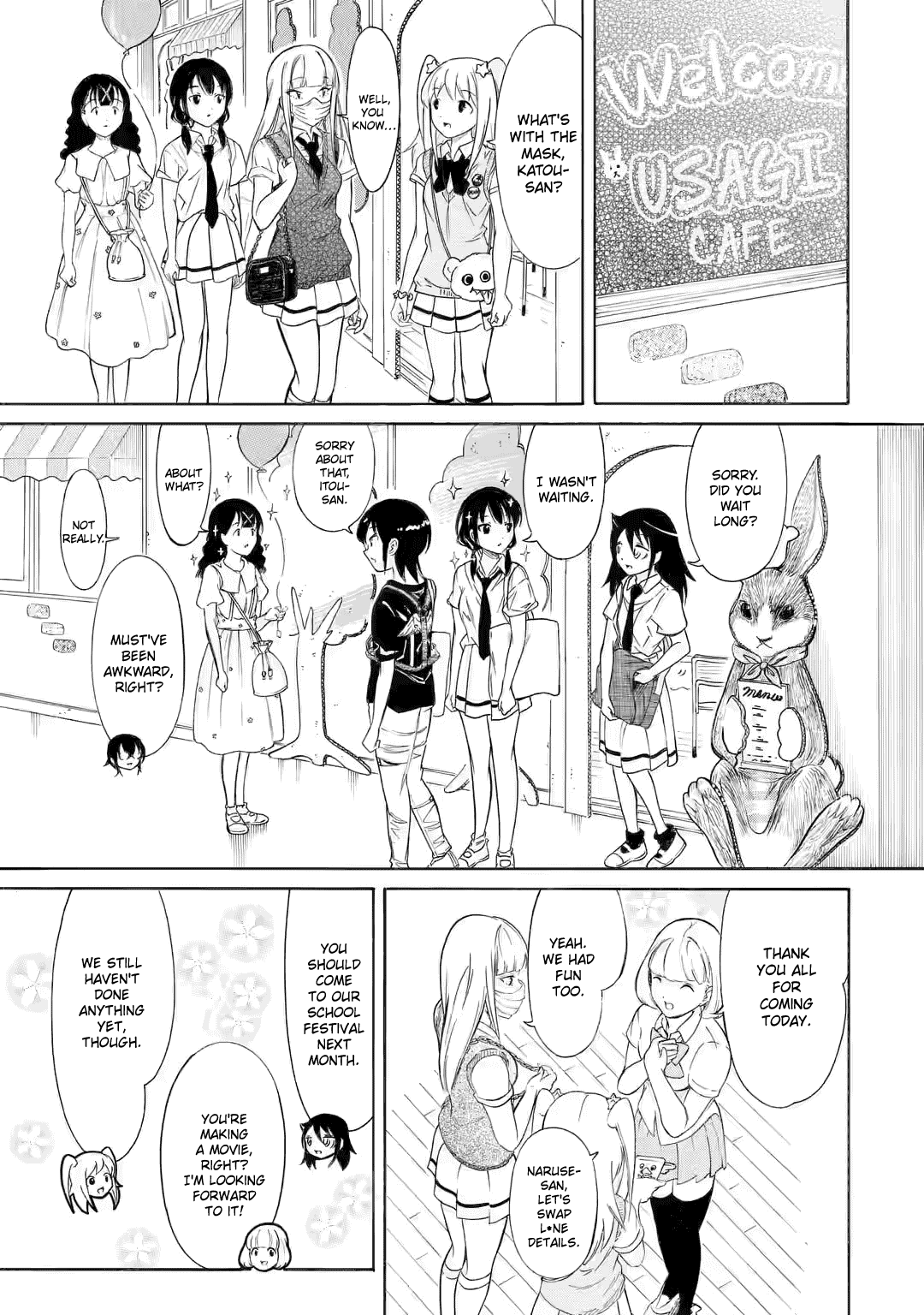 It's Not My Fault That I'm Not Popular! Chapter 198.2 page 11 - Chapter 198.2: Since I'm Not Popular, I'll Go To Yuu-chan's School (Part 2)
